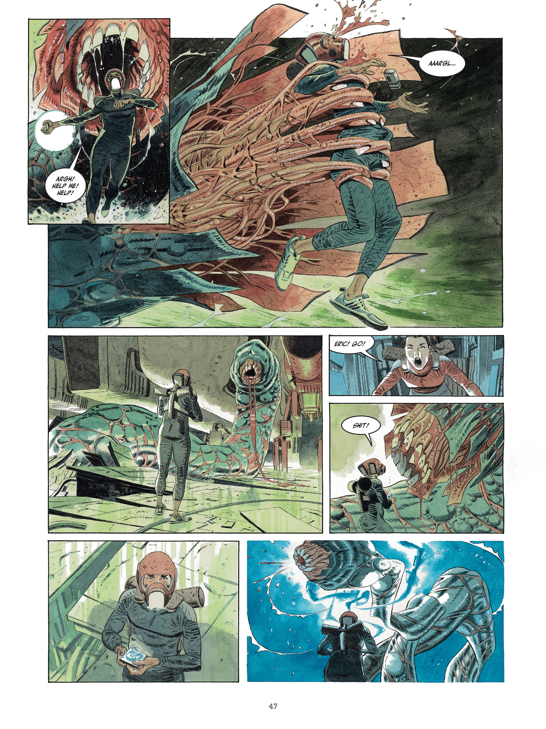 Read online Project ARKA: Into the Dark Unknown comic -  Issue # TPB - 48