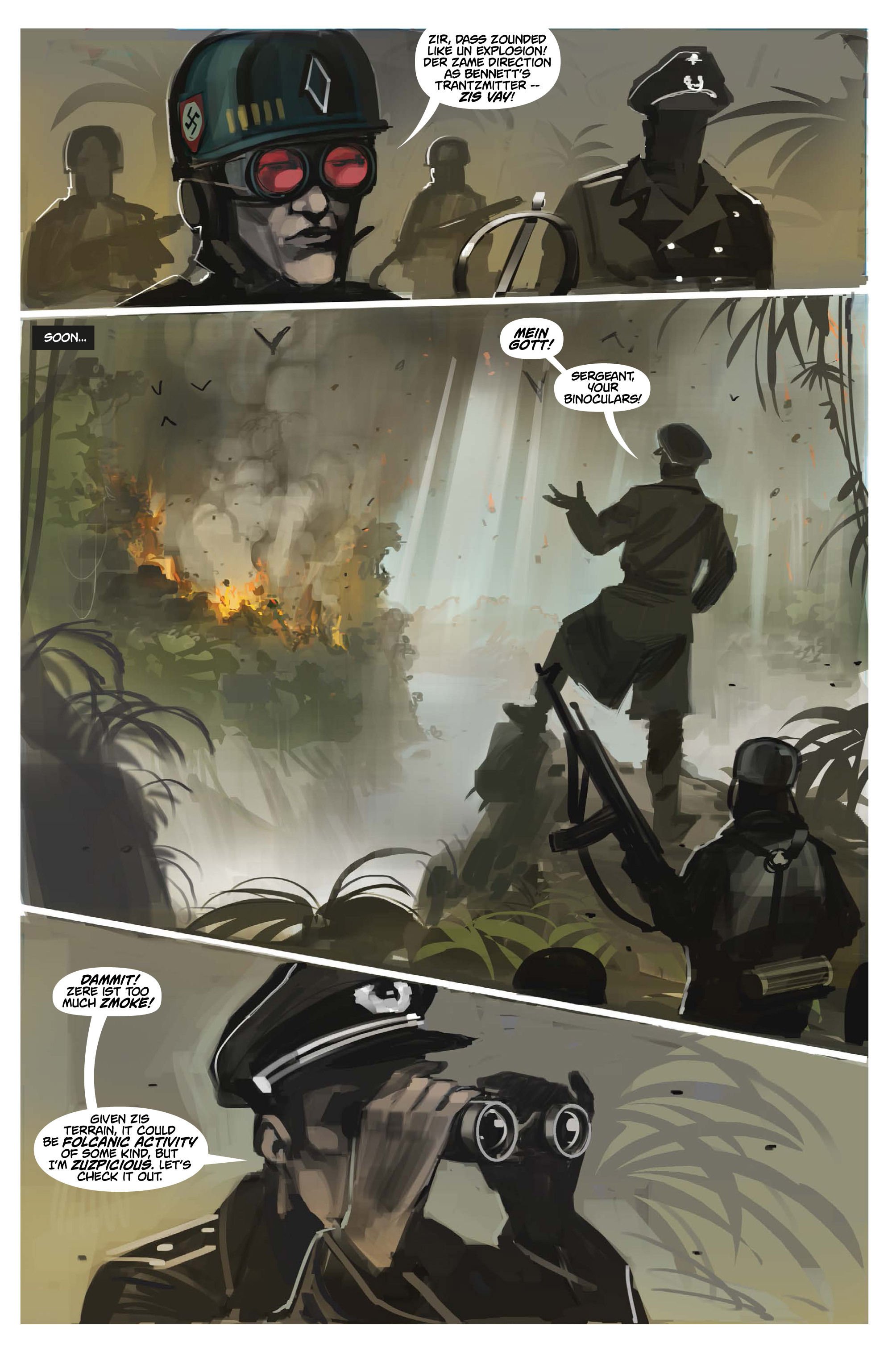 Read online Chronos Commandos: Dawn Patrol comic -  Issue #4 - 4