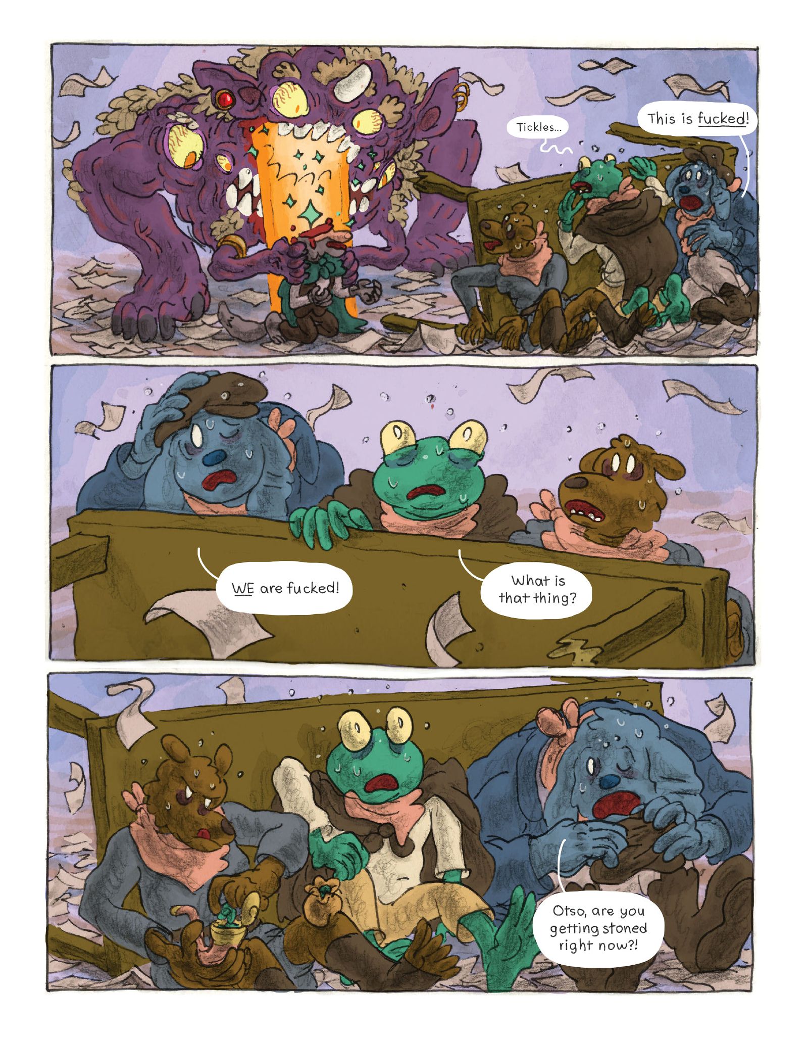 Read online Soggy Landing comic -  Issue # TPB (Part 2) - 93