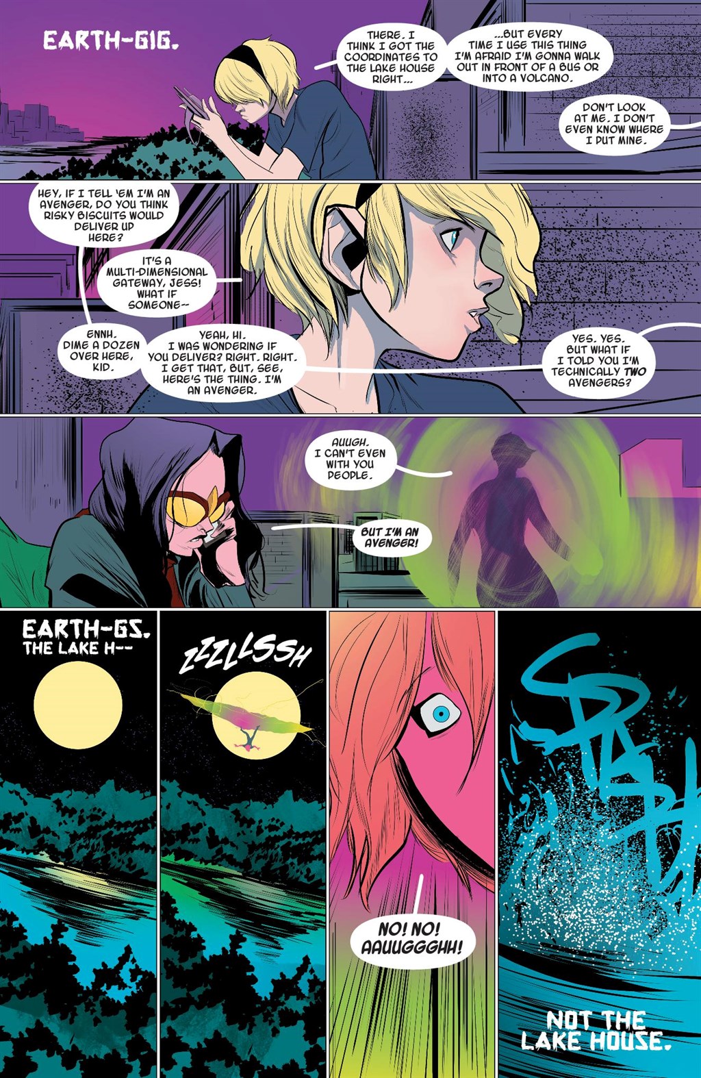 Spider-Gwen: Ghost-Spider - Edge of Spider-Verse (Modern Era Epic Collection) chapter 2 page 297