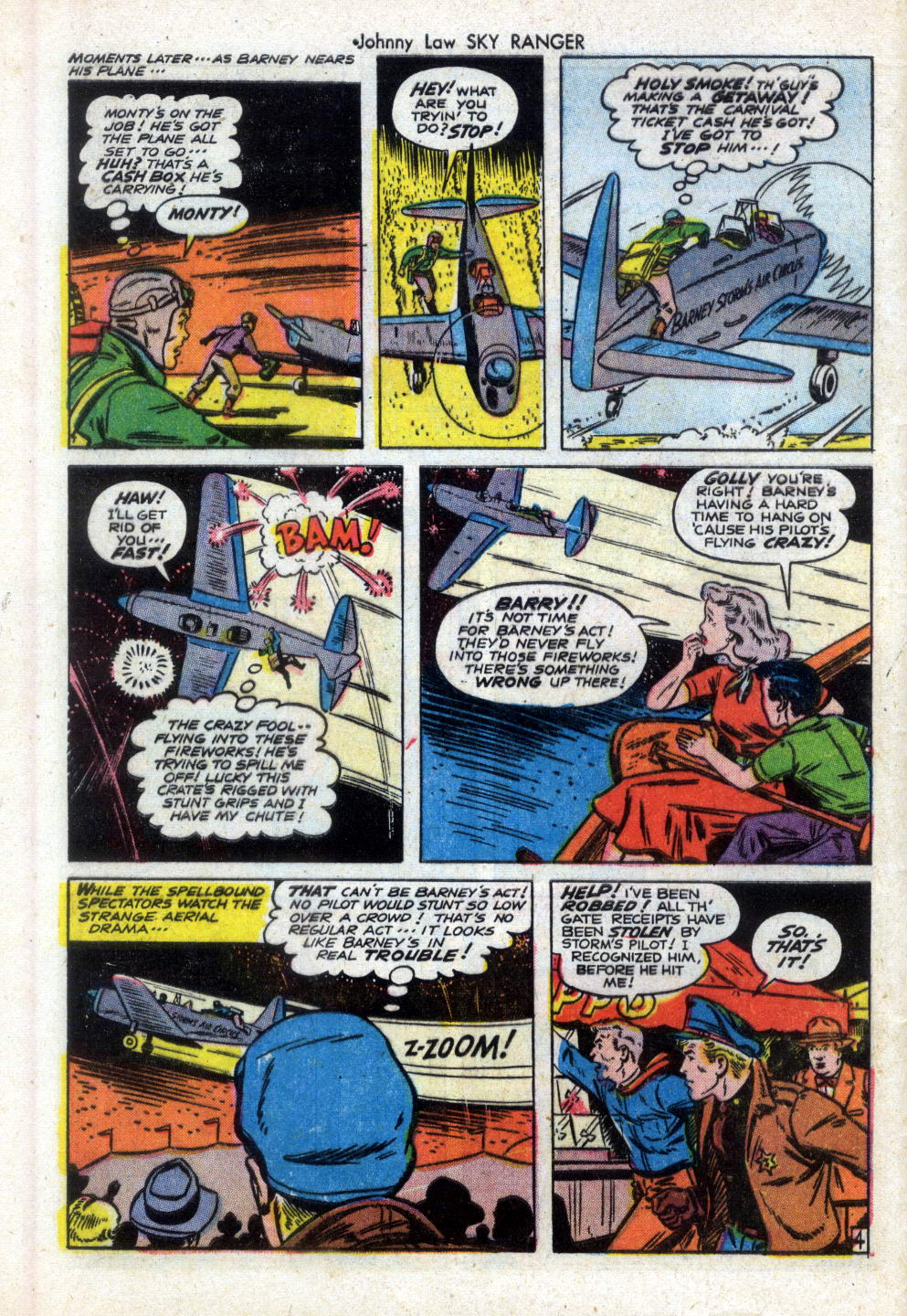 Read online Johnny Law Sky Ranger Adventures comic -  Issue #3 - 6