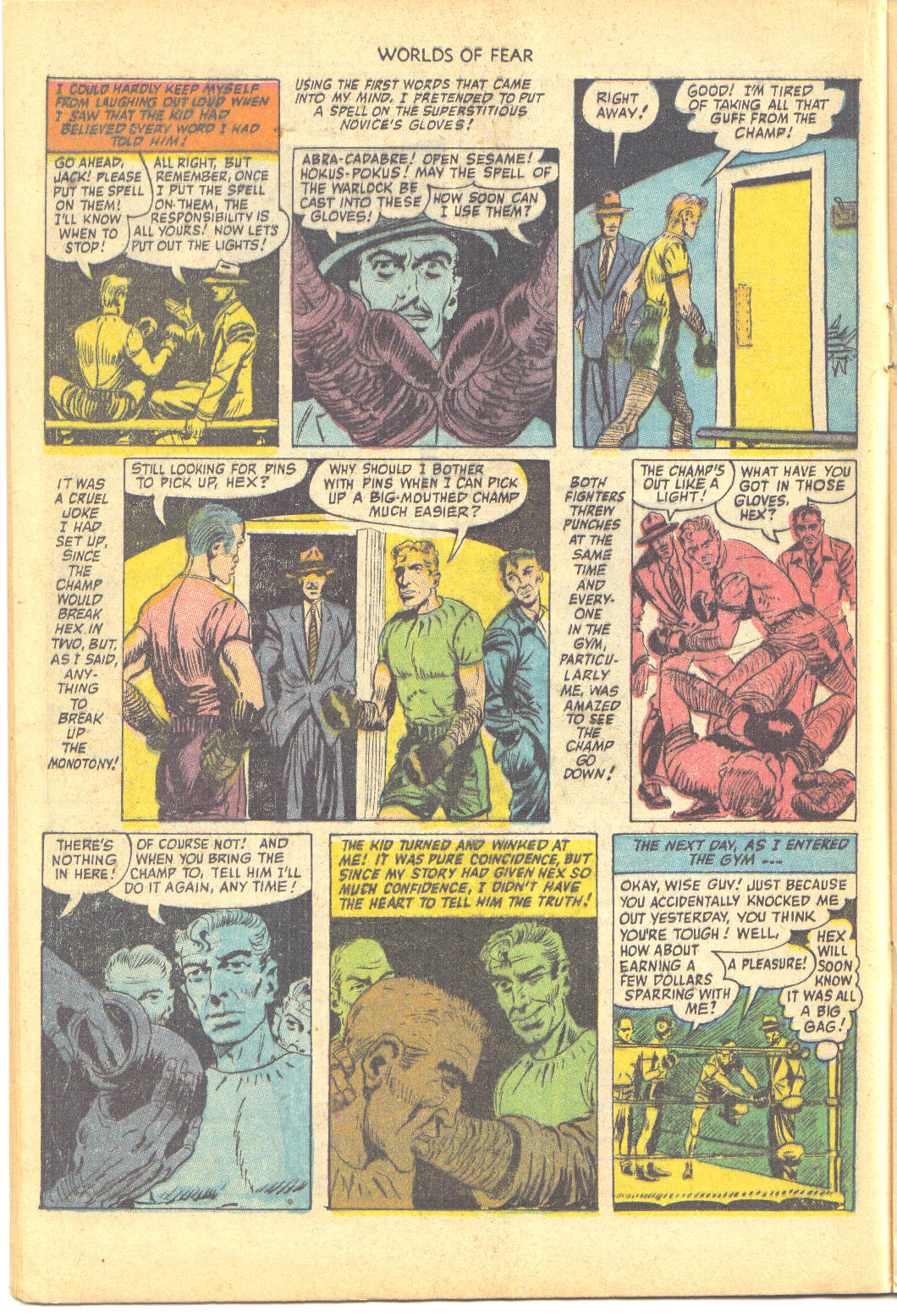 Read online Worlds of Fear comic -  Issue #8 - 16