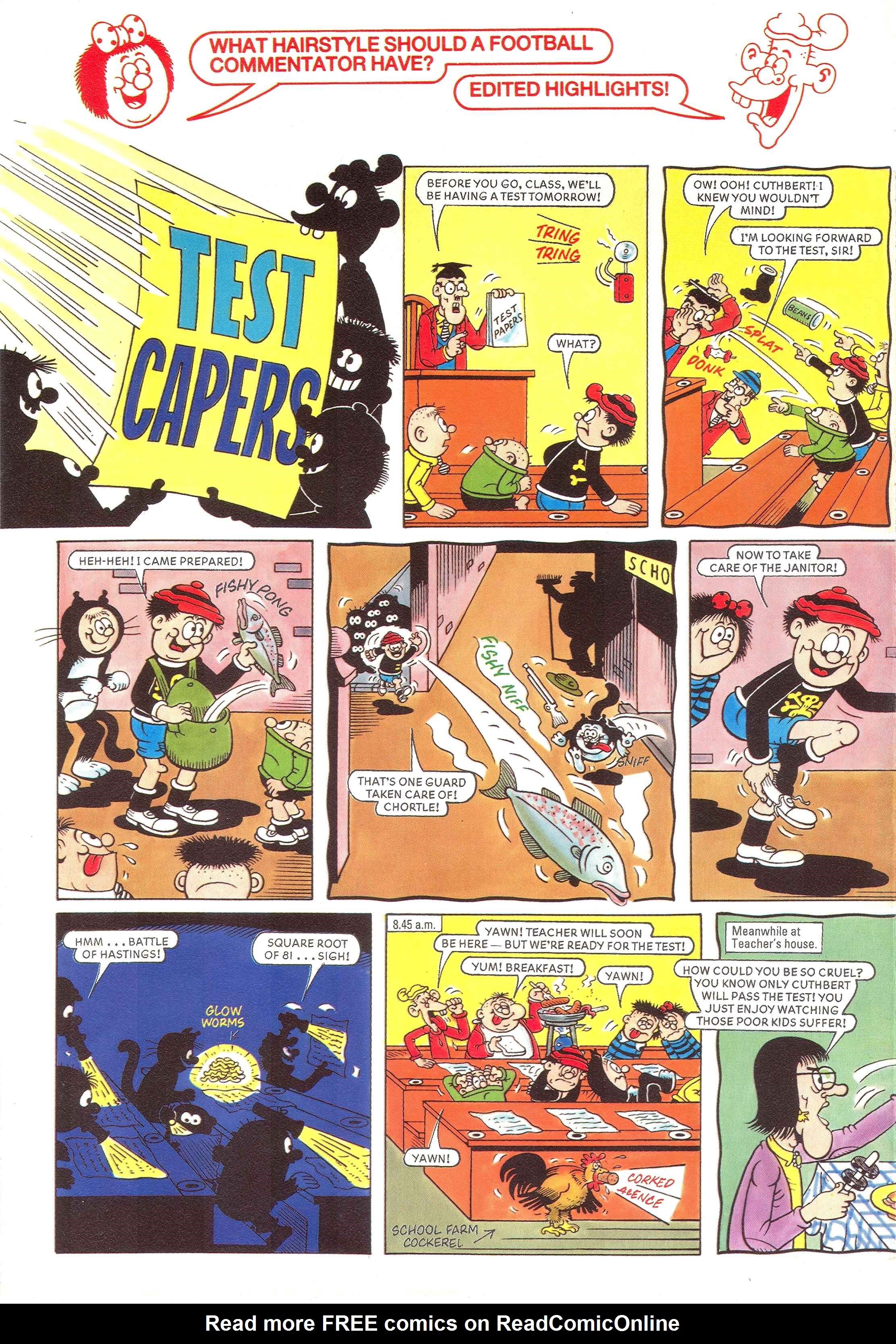Read online Bash Street Kids comic -  Issue #2003 - 88