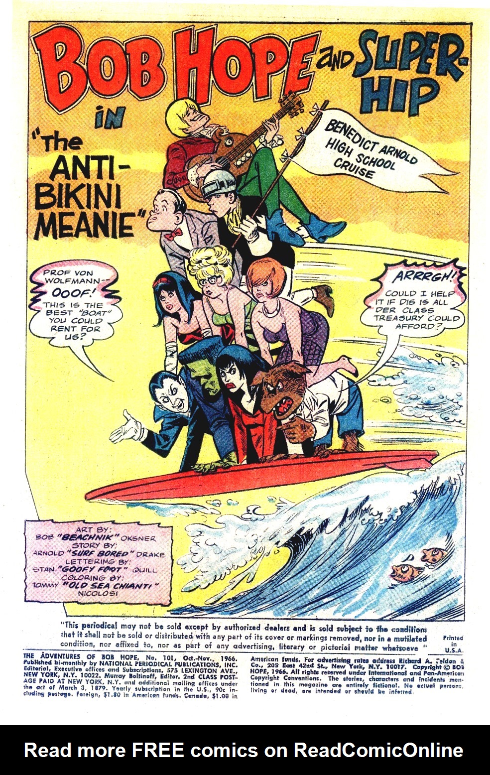 Read online The Adventures of Bob Hope comic -  Issue #101 - 3