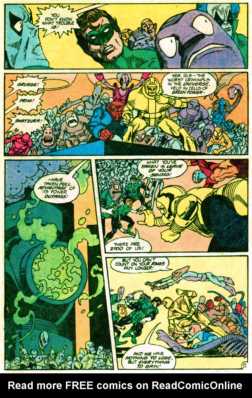Read online The Green Lantern Corps comic -  Issue #223 - 12