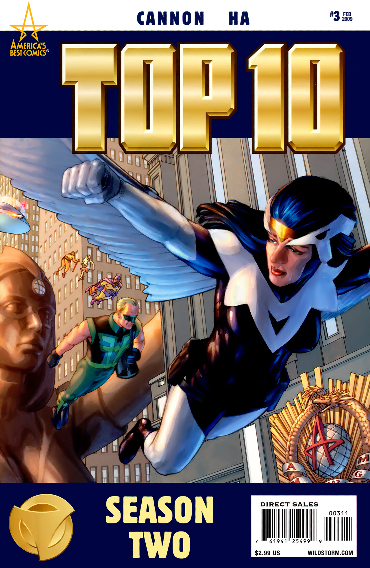 Read online Top 10 Season Two comic -  Issue #3 - 1
