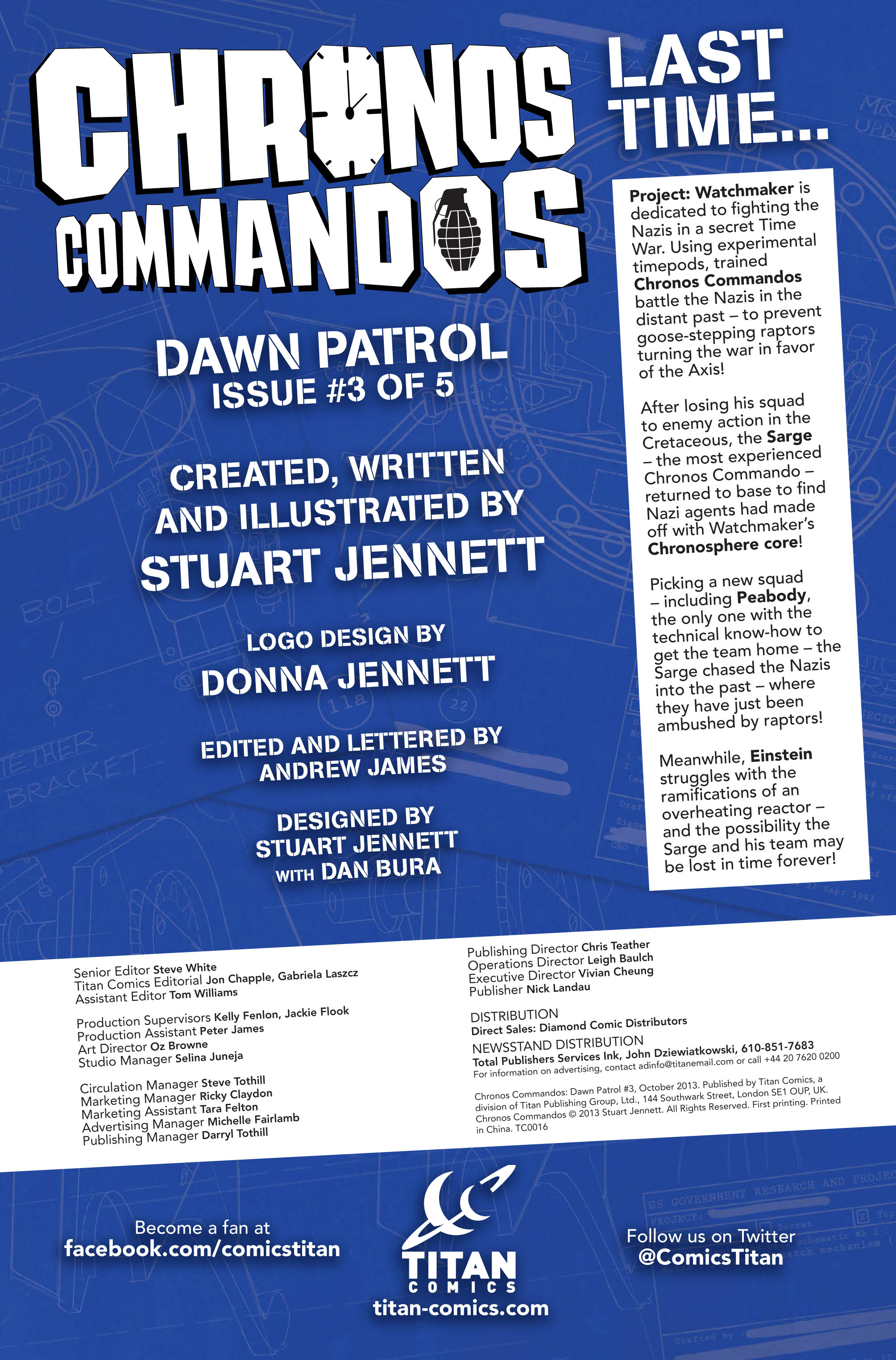 Read online Chronos Commandos: Dawn Patrol comic -  Issue #3 - 2