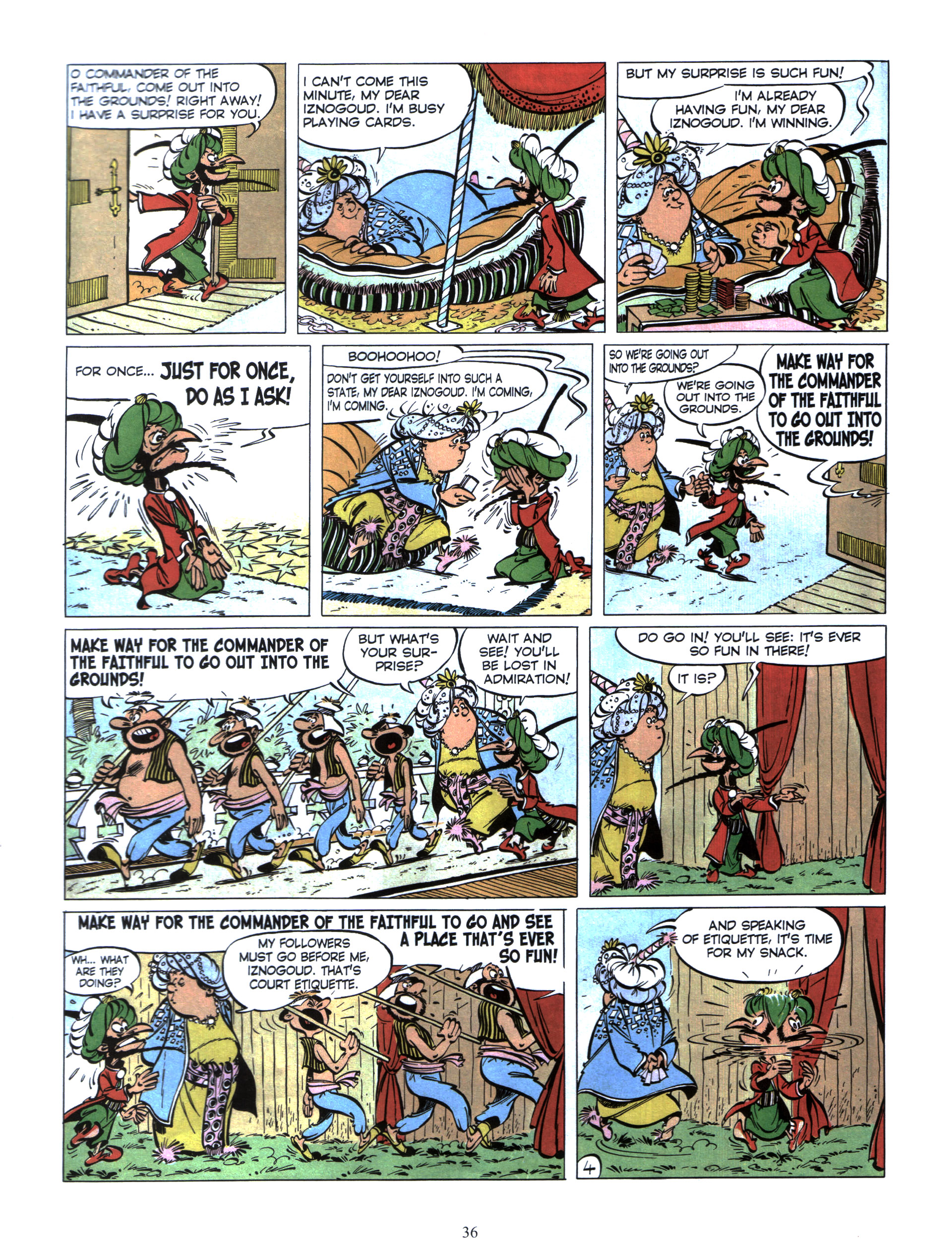 Read online Iznogoud comic -  Issue #3 - 34