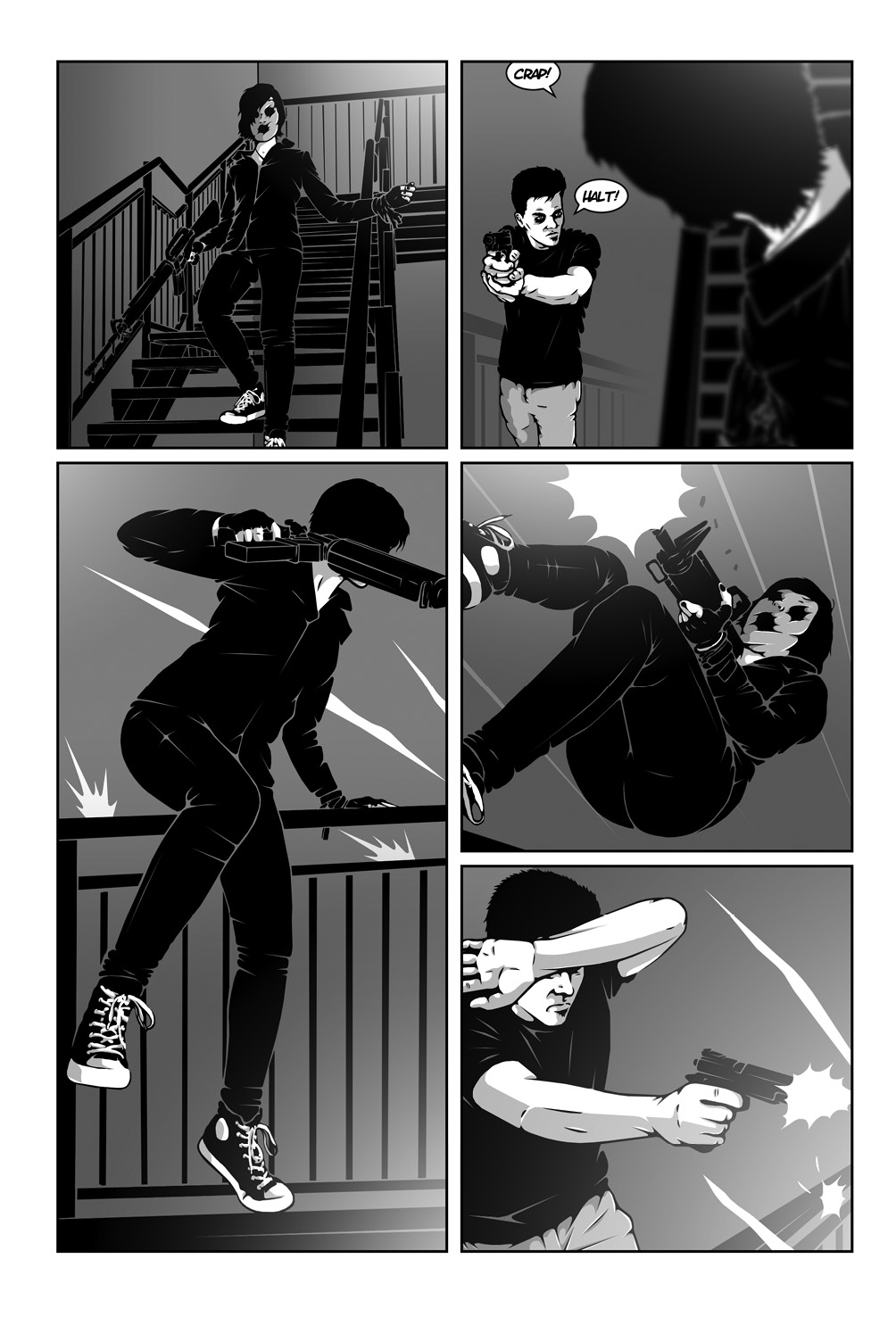 Read online Hollow Girl comic -  Issue #6 - 41