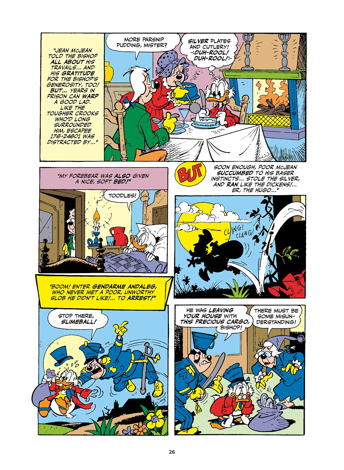 Read online Uncle Scrooge and Donald Duck in Les Misérables and War and Peace comic -  Issue # TPB (Part 1) - 27