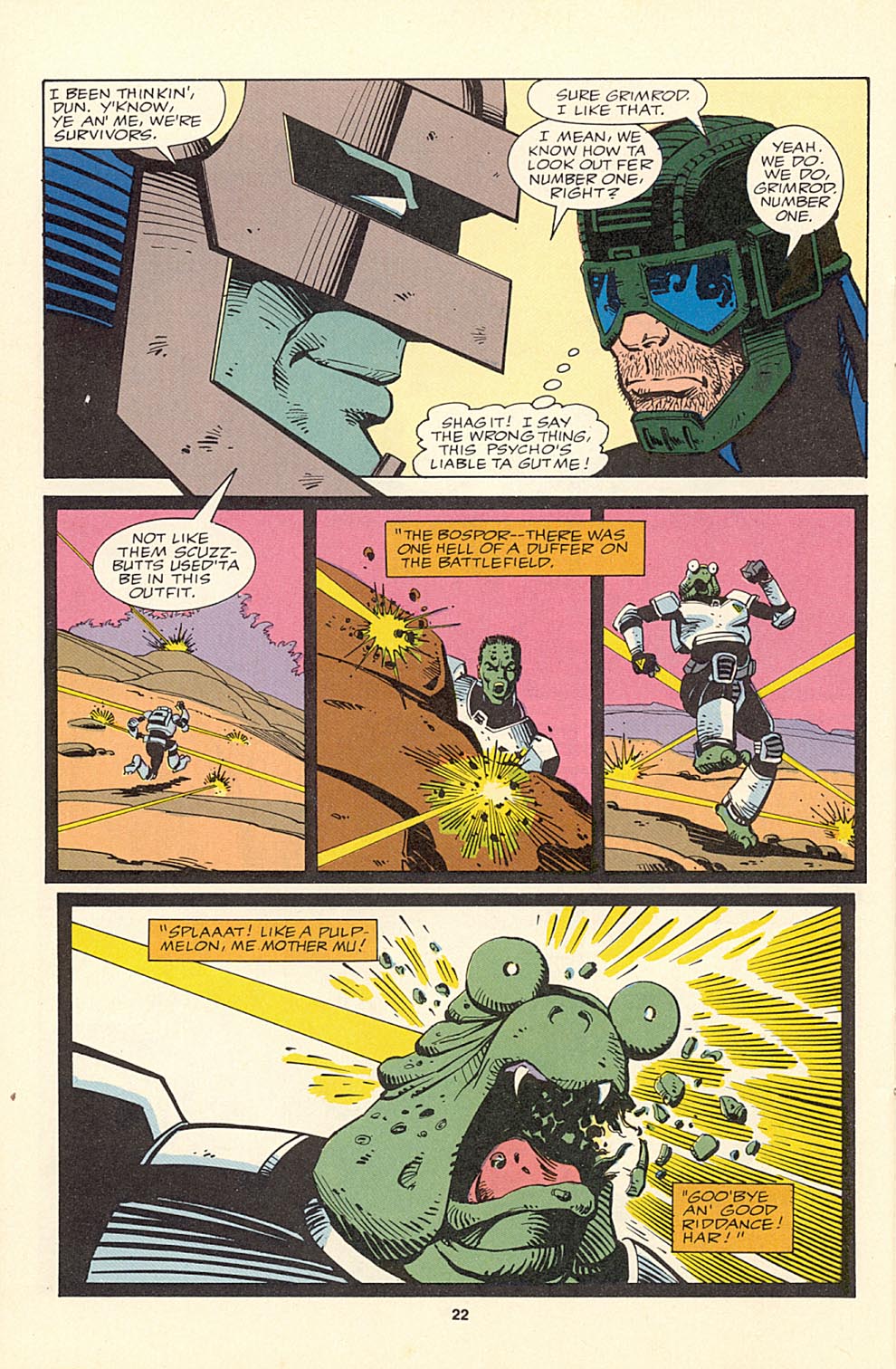 Read online Alien Legion comic -  Issue #20 - 24