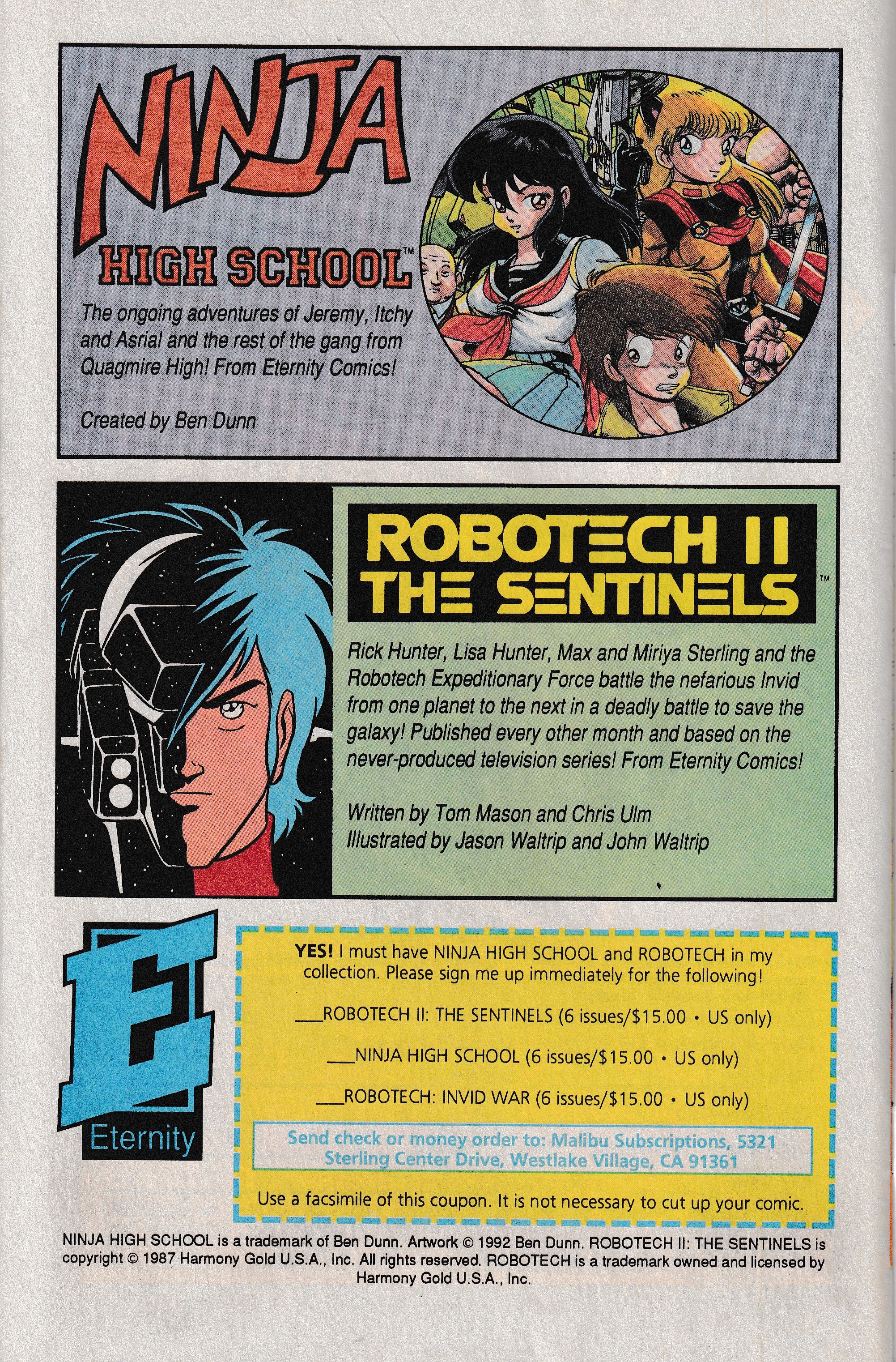 Read online Ninja High School In Color comic -  Issue #3 - 34