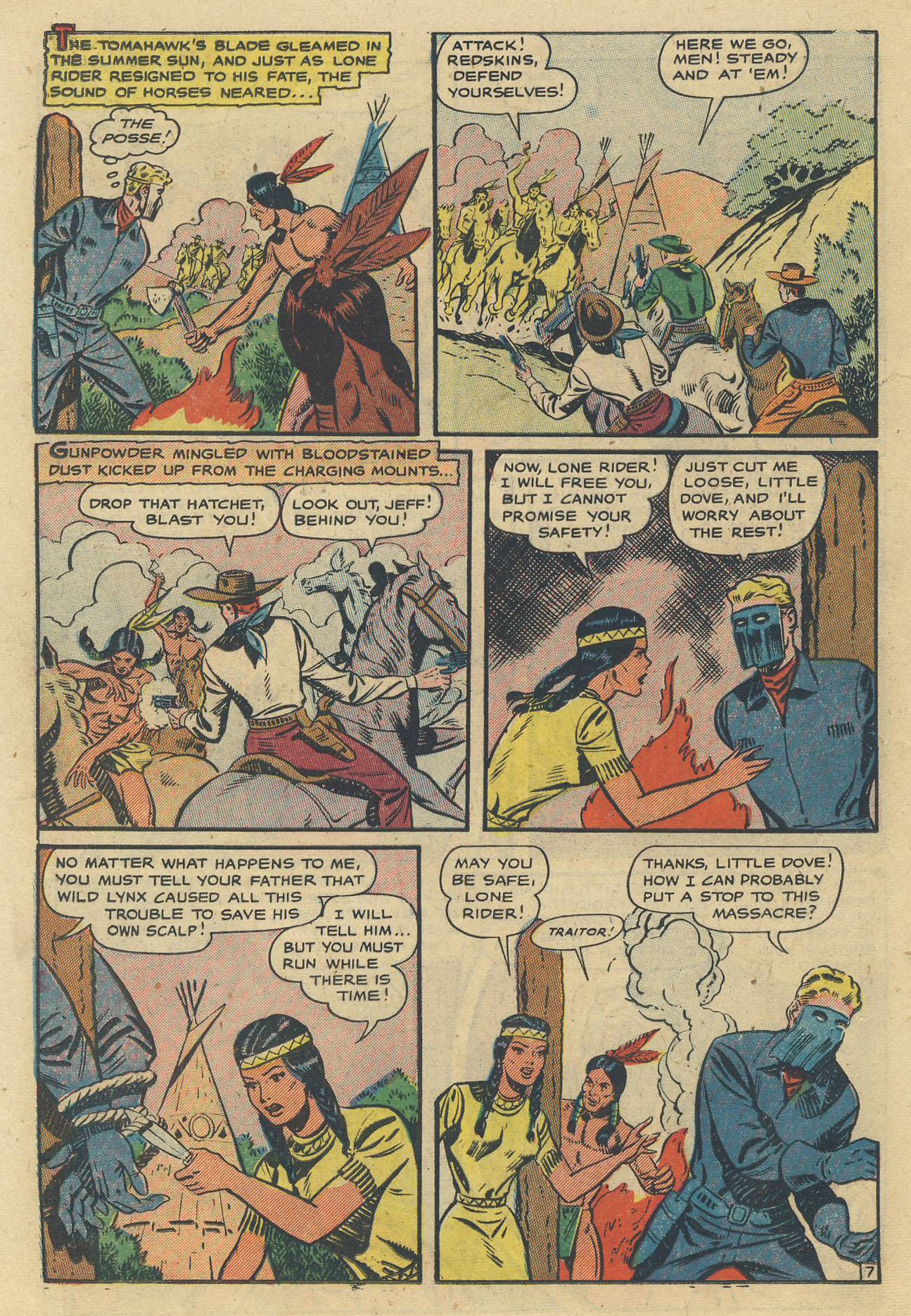 Read online Swift Arrow (1954) comic -  Issue #5 - 18