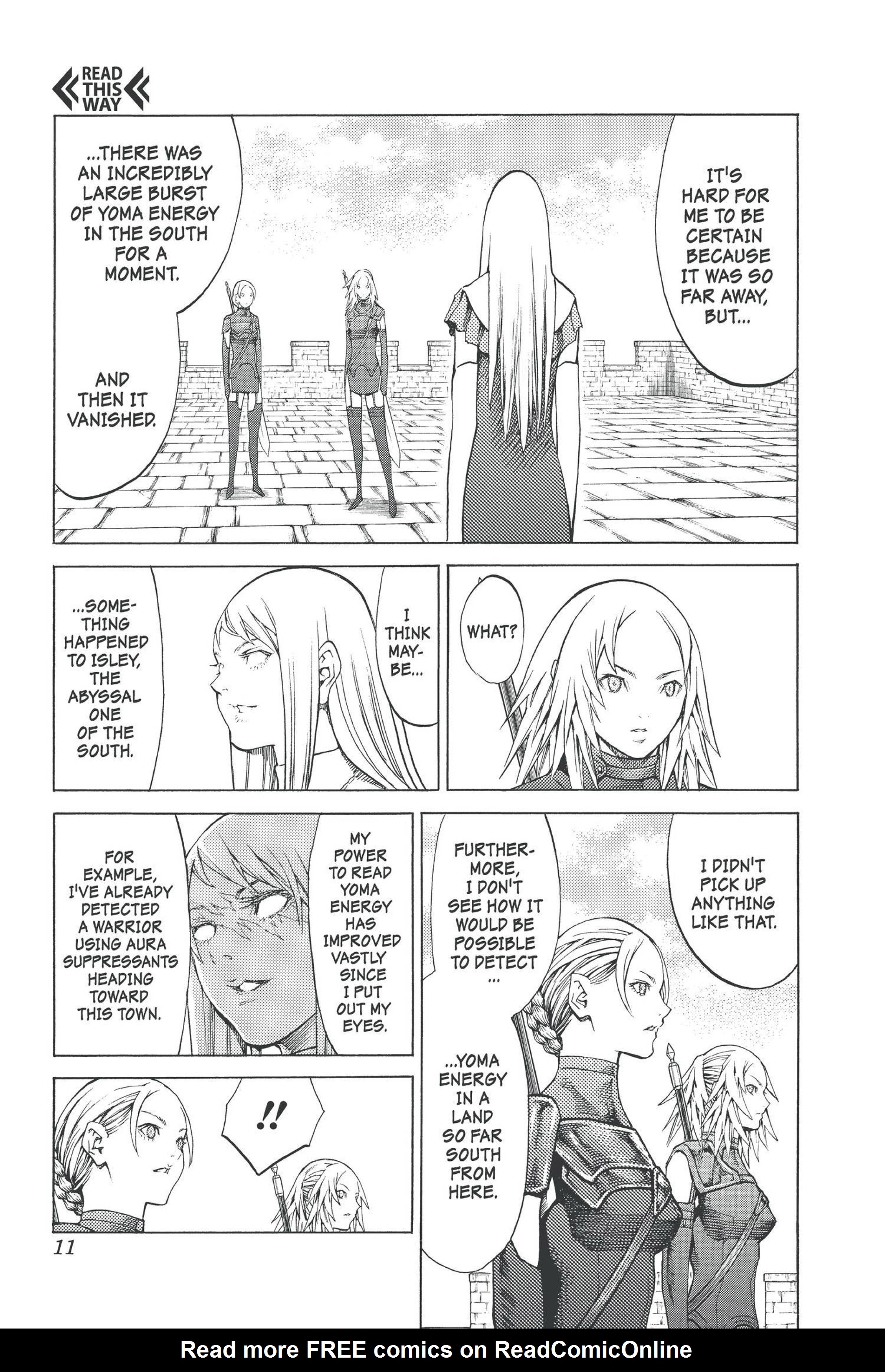 Read online Claymore comic -  Issue #17 - 11