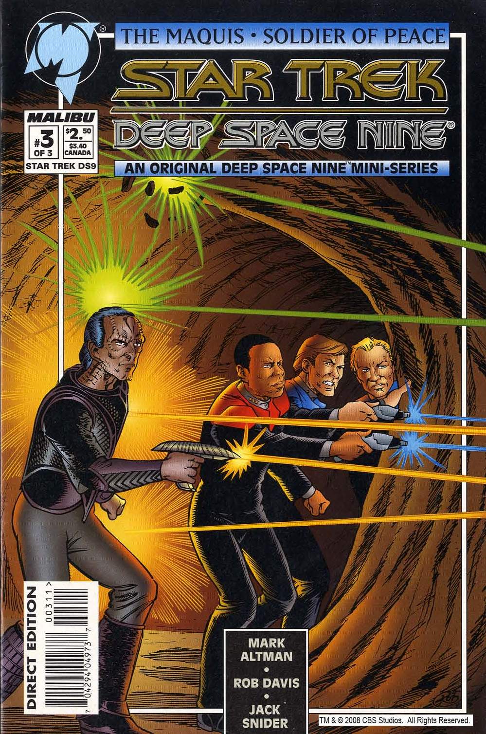 Read online Star Trek: Deep Space Nine, The Maquis comic -  Issue #3 - 1