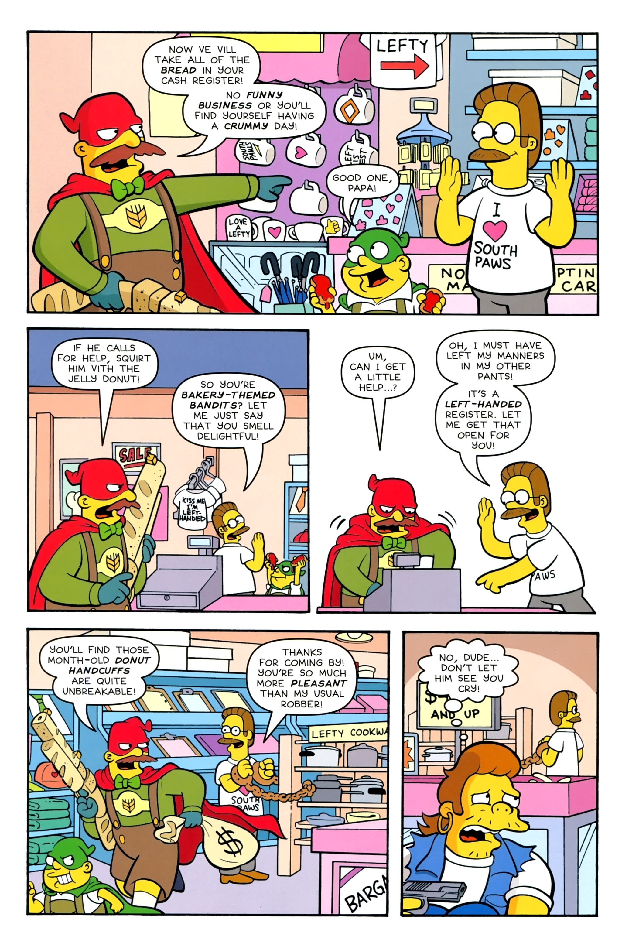 Read online Bongo Comics Free-For-All! comic -  Issue #2016 - 4