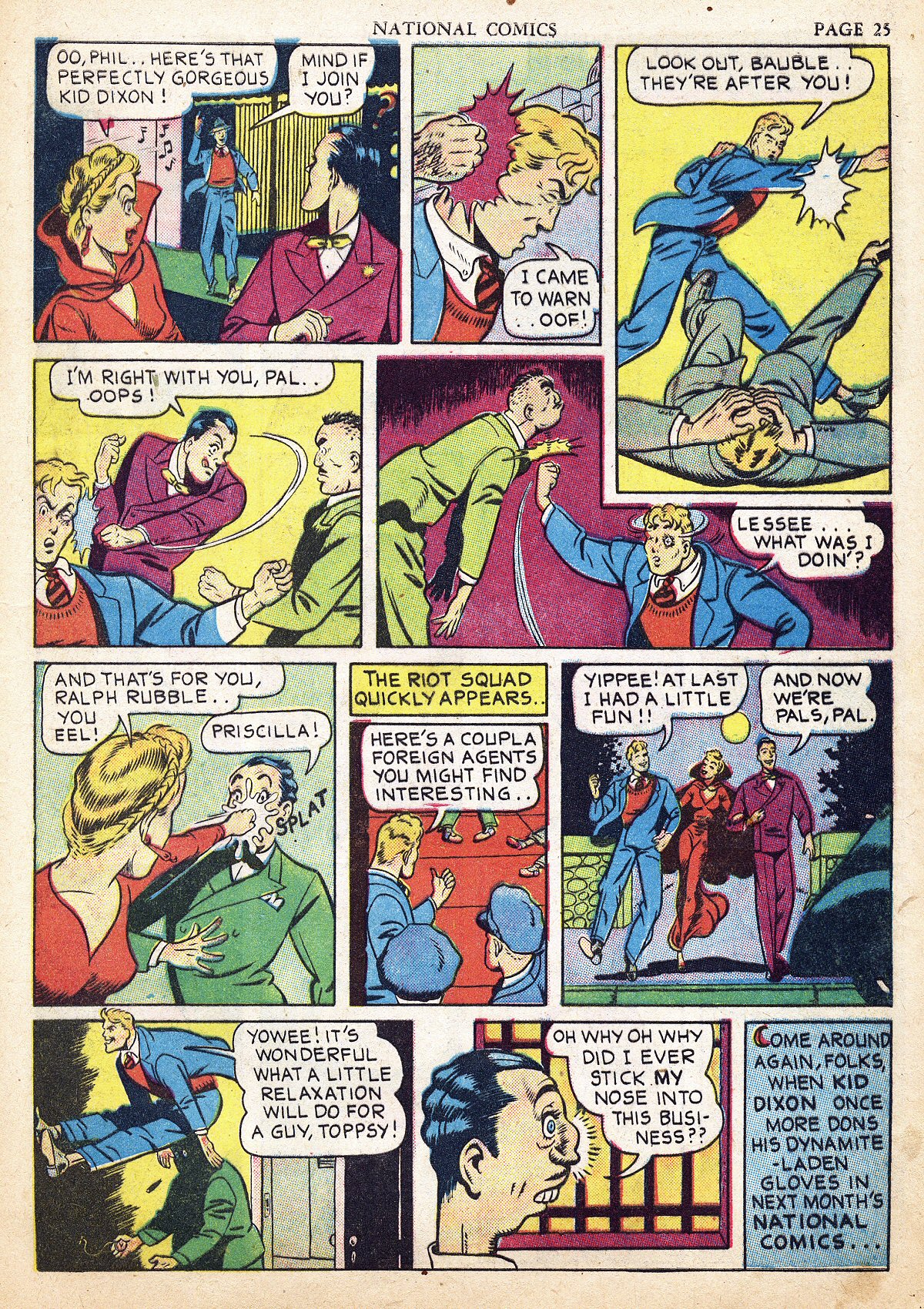 Read online National Comics comic -  Issue #19 - 28