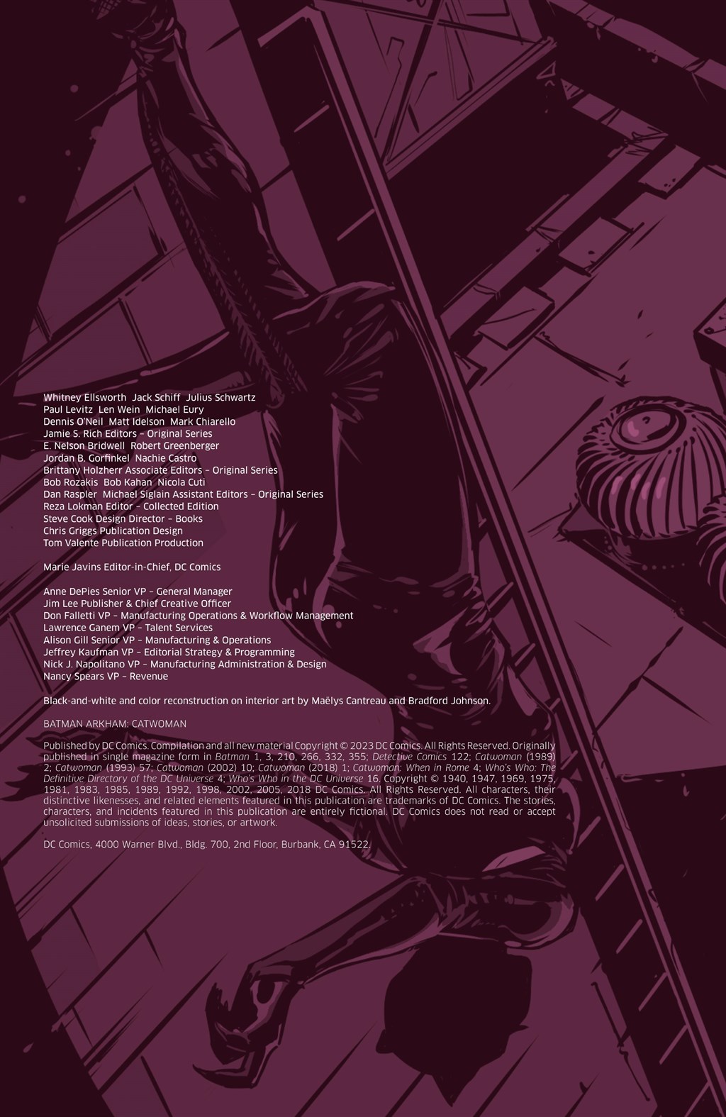 Read online Batman Arkham: Catwoman comic -  Issue # TPB (Part 1) - 4