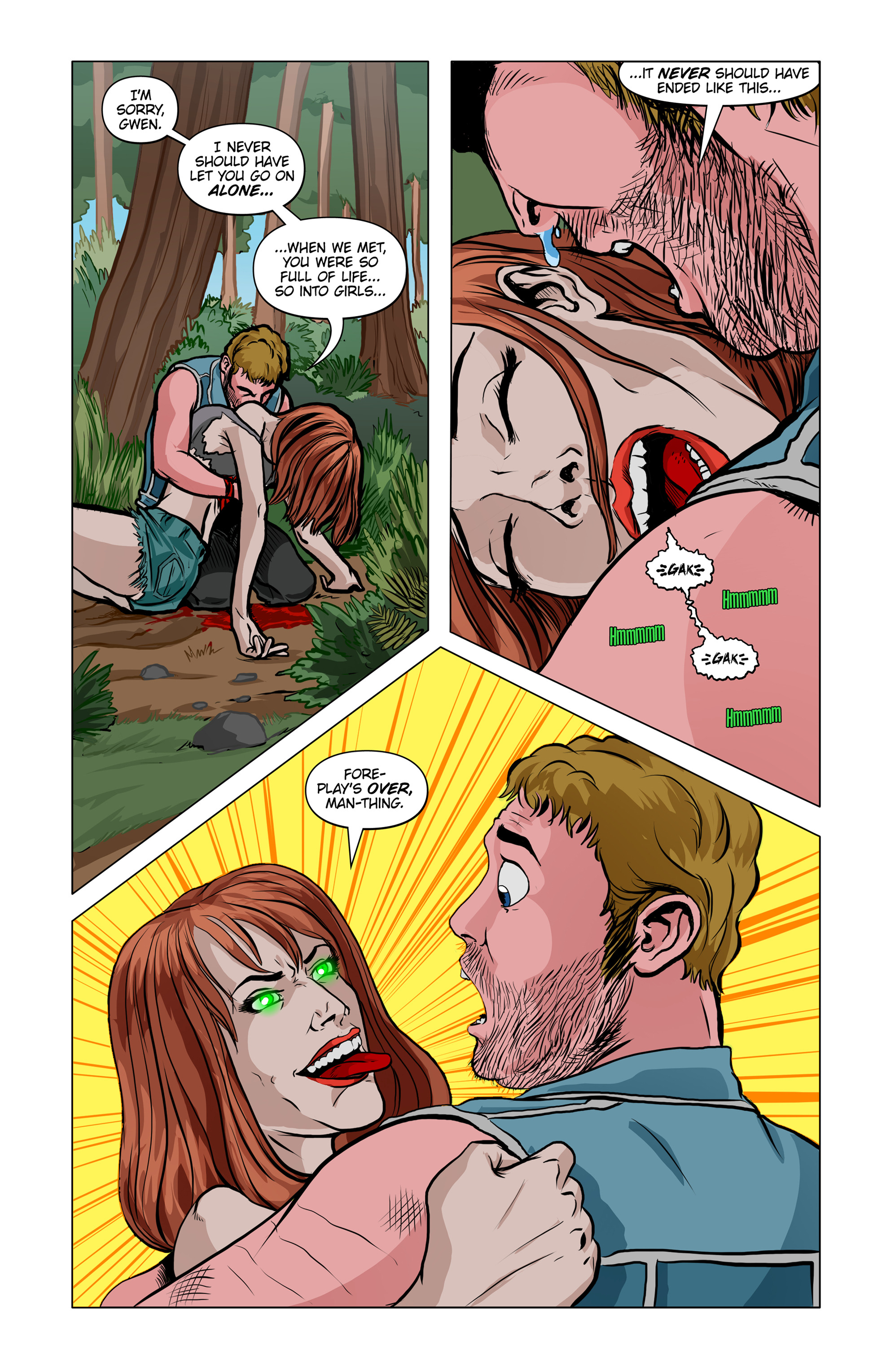 Read online Lesbian Zombies from Outer Space comic -  Issue #6 - 9