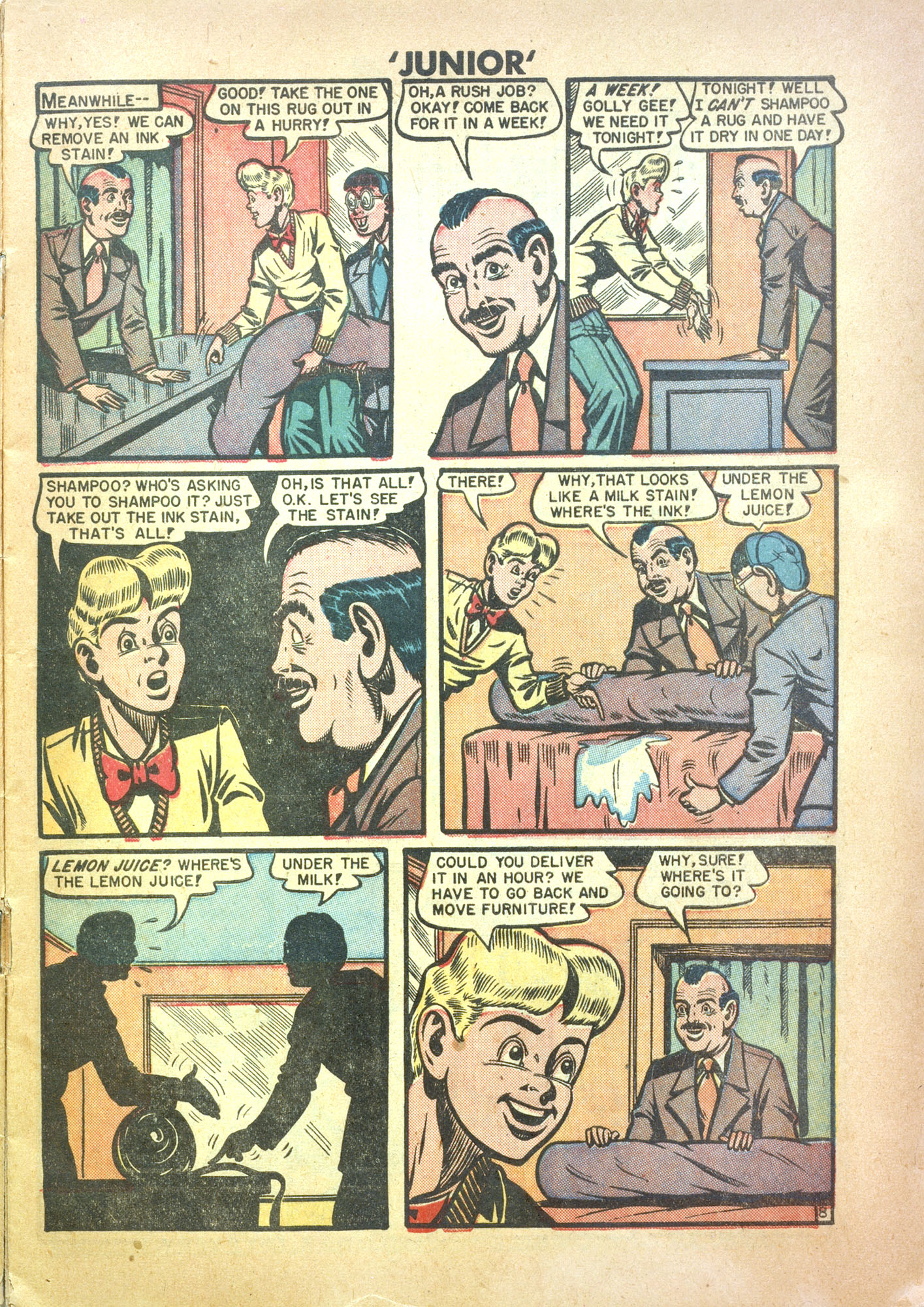 Read online Junior (1947) comic -  Issue #13 - 9