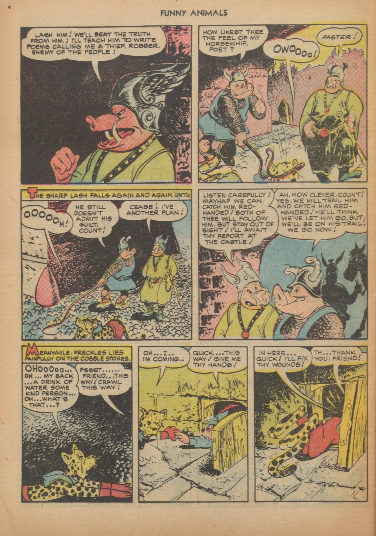 Read online Fawcett's Funny Animals comic -  Issue #67 - 28