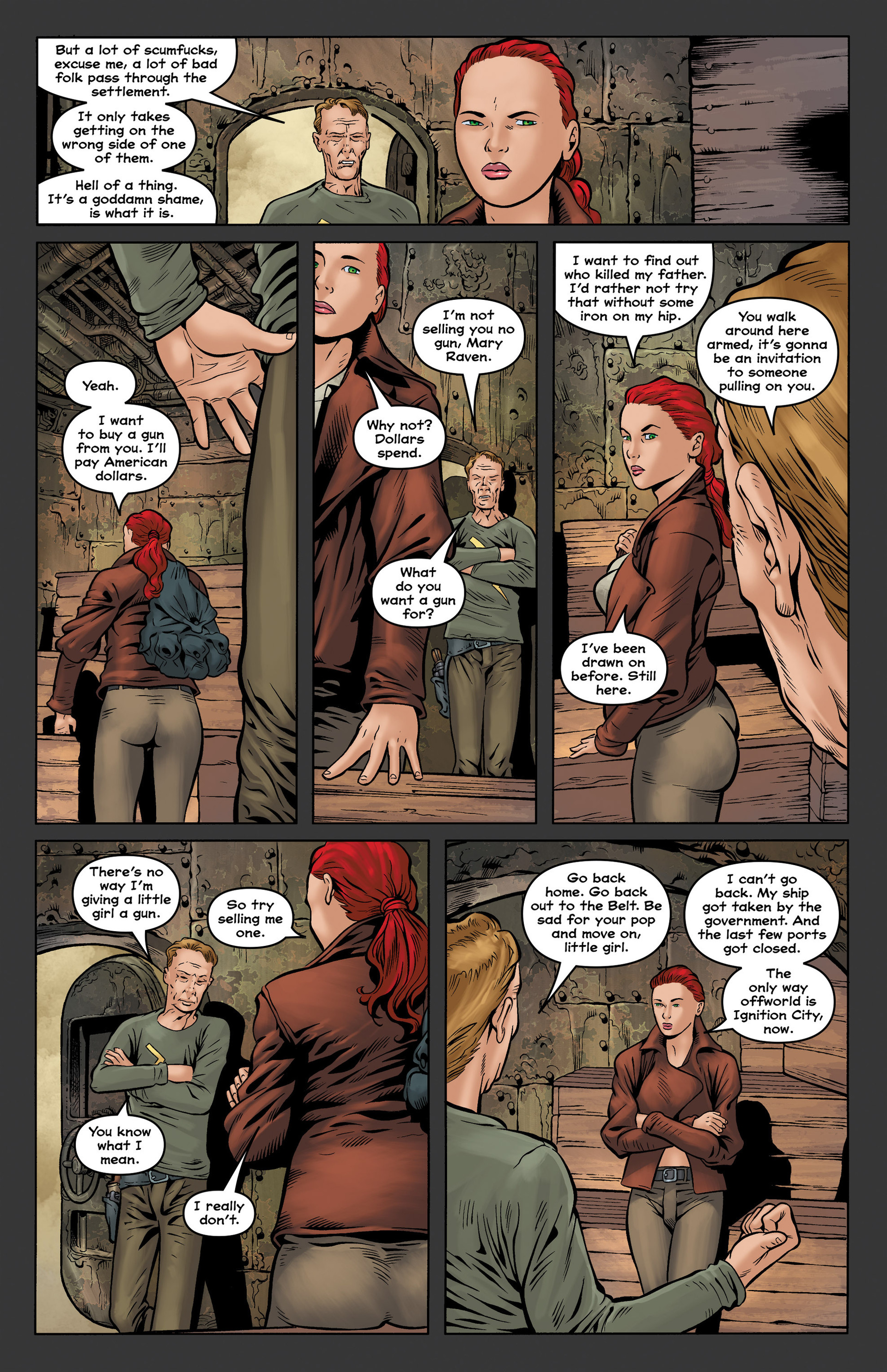 Read online Warren Ellis' Ignition City comic -  Issue #2 - 10