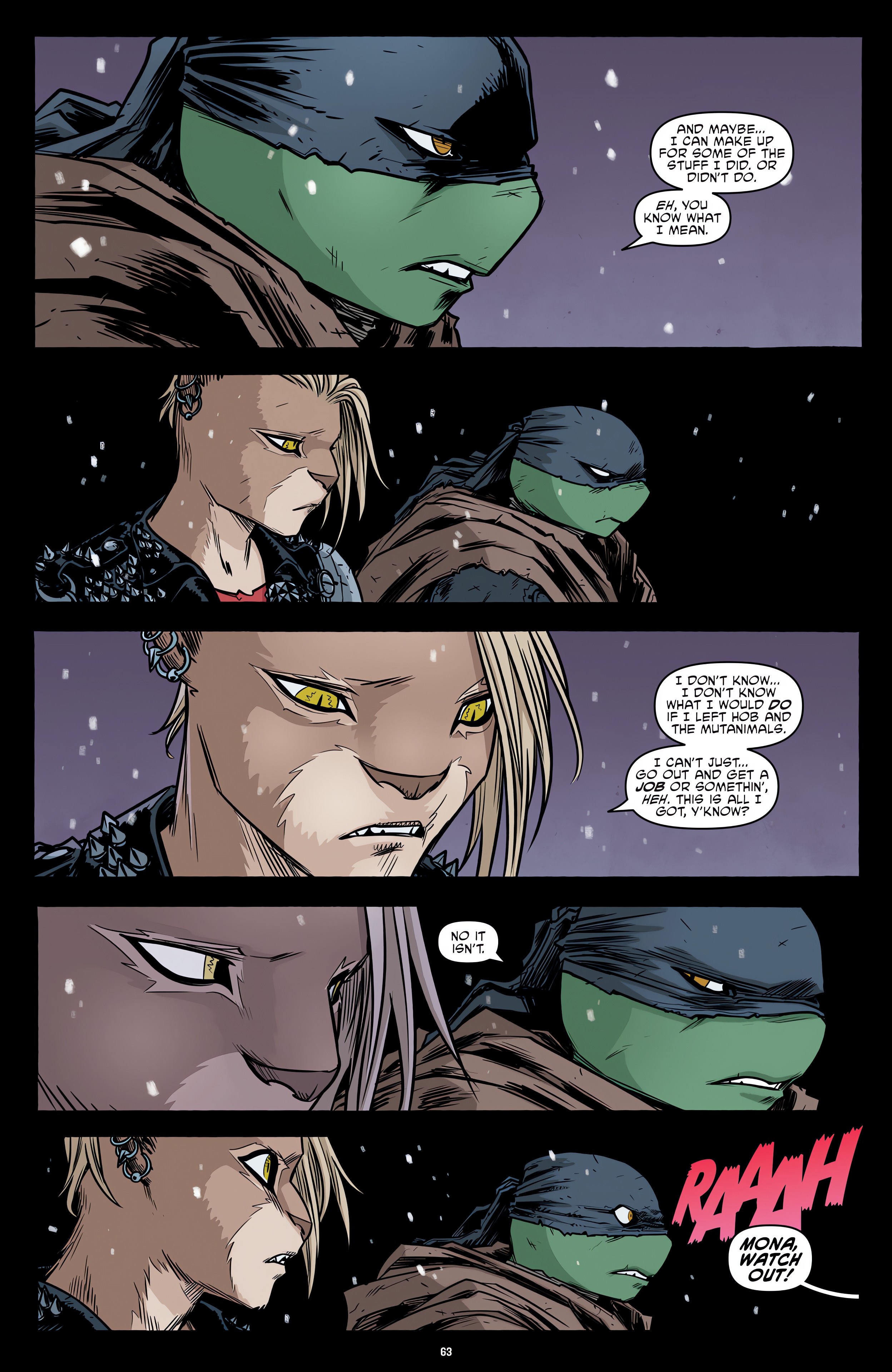 Read online Teenage Mutant Ninja Turtles: The IDW Collection comic -  Issue # TPB 14 (Part 1) - 63