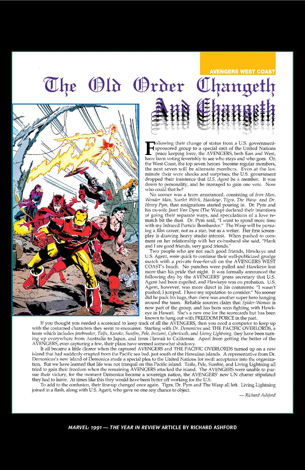 Read online Avengers West Coast Epic Collection: How The West Was Won comic -  Issue #Avengers West Coast Epic Collection California Screaming (Part 5) - 101