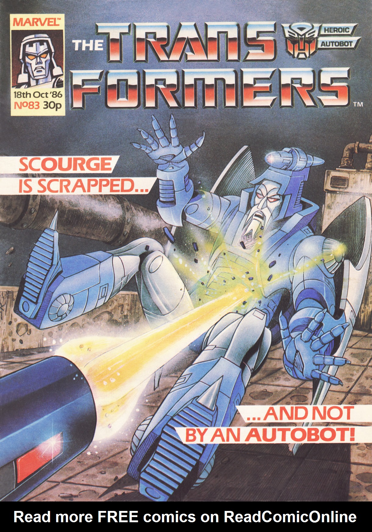 Read online The Transformers (UK) comic -  Issue #83 - 1