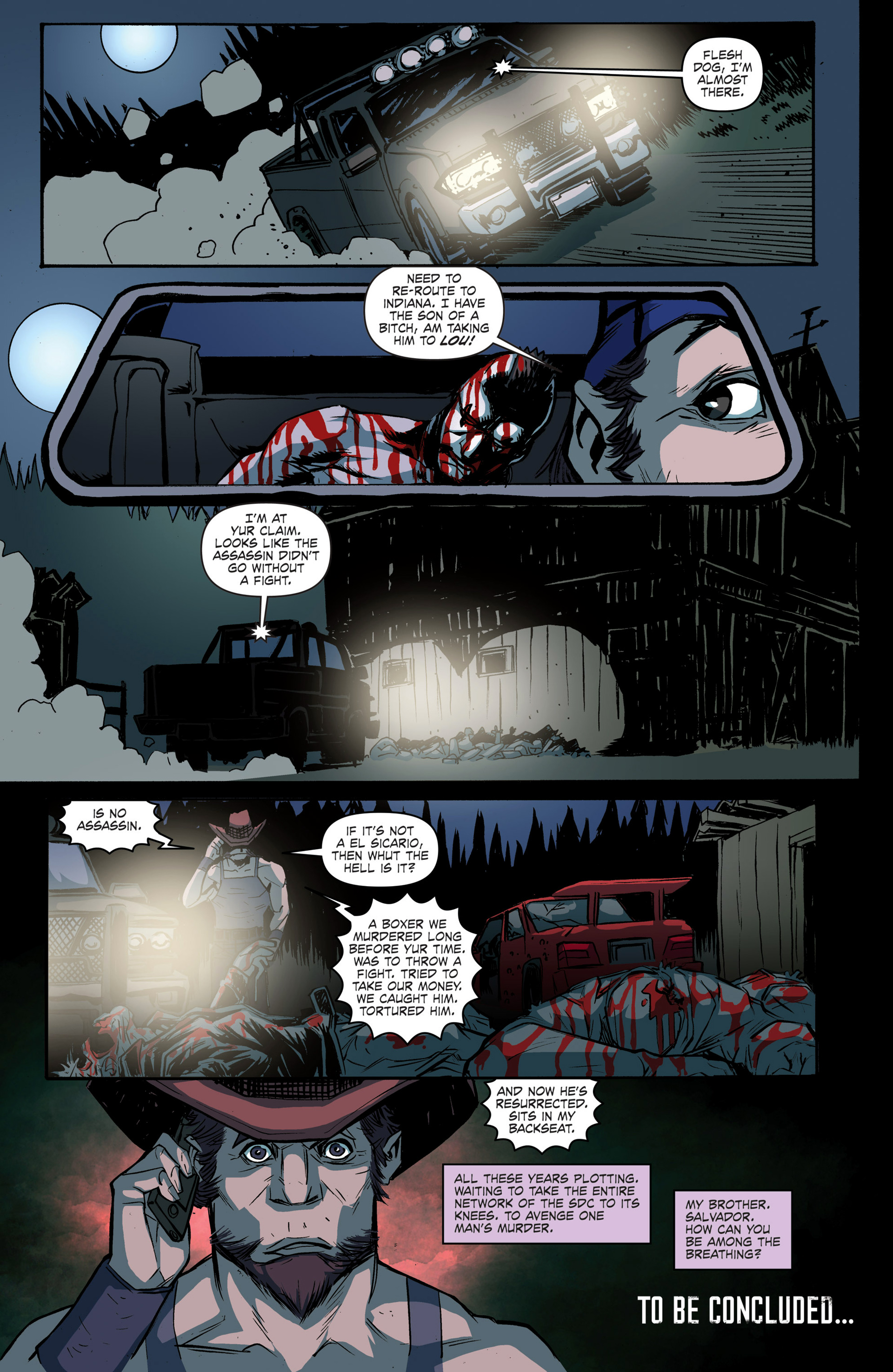 Read online The Crow: Pestilence comic -  Issue #3 - 22
