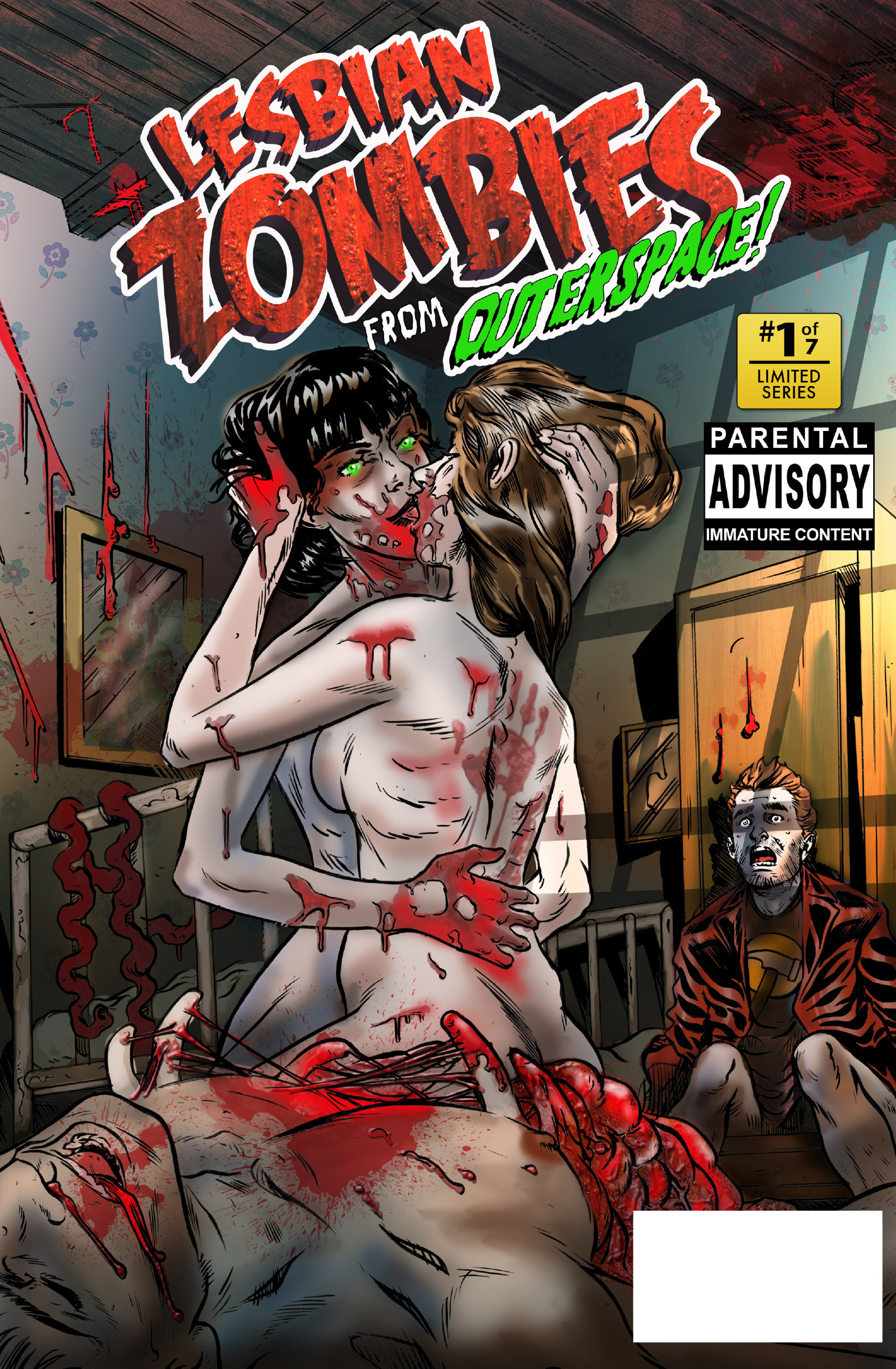 Read online Lesbian Zombies from Outer Space comic -  Issue #1 - 1