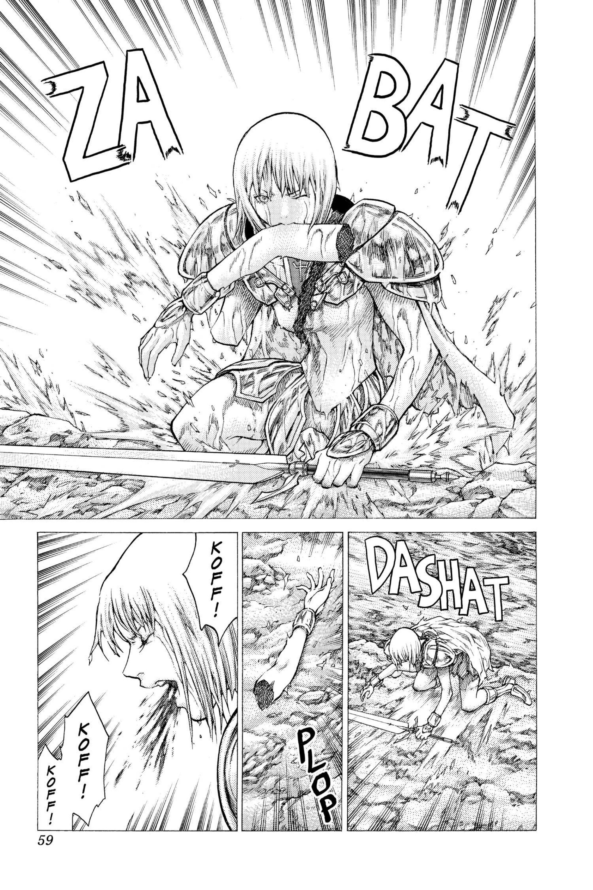 Read online Claymore comic -  Issue #7 - 55