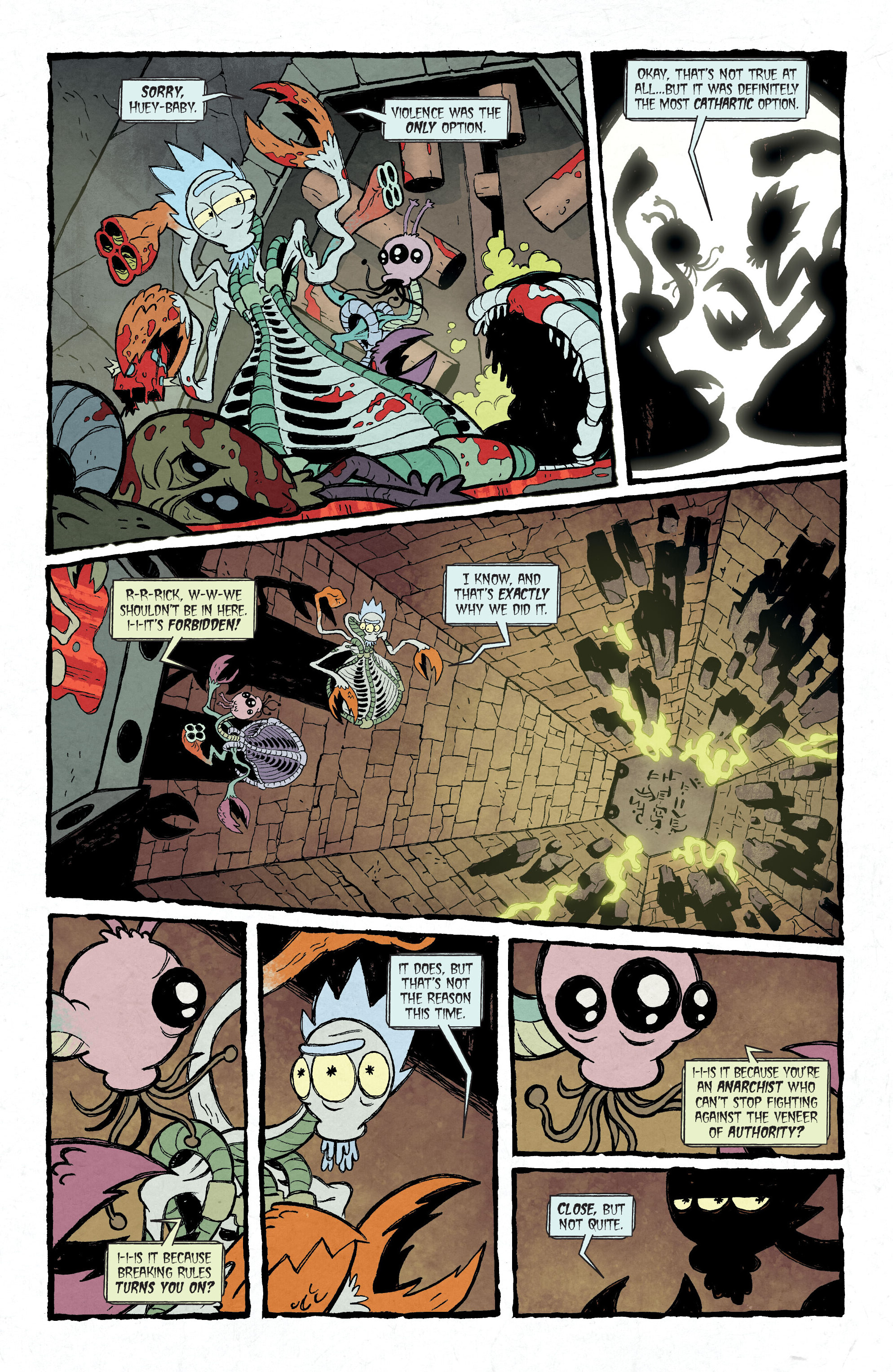 Read online Rick and Morty: vs. Cthulhu comic -  Issue # TPB - 68