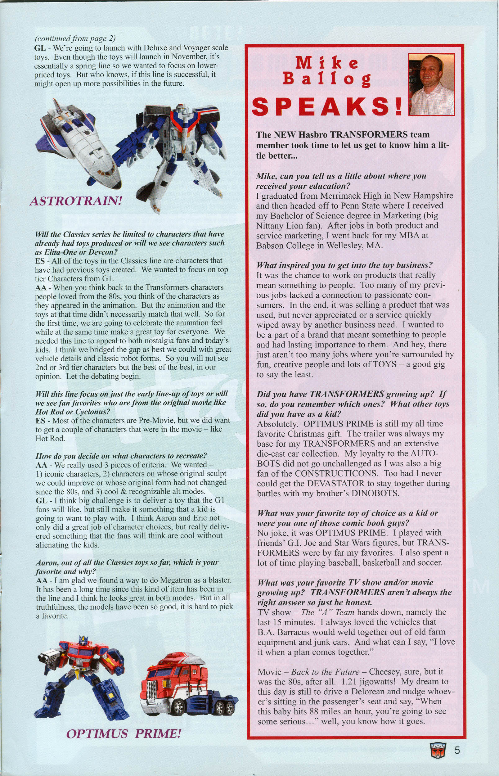 Read online Transformers: Collectors' Club comic -  Issue #9 - 5