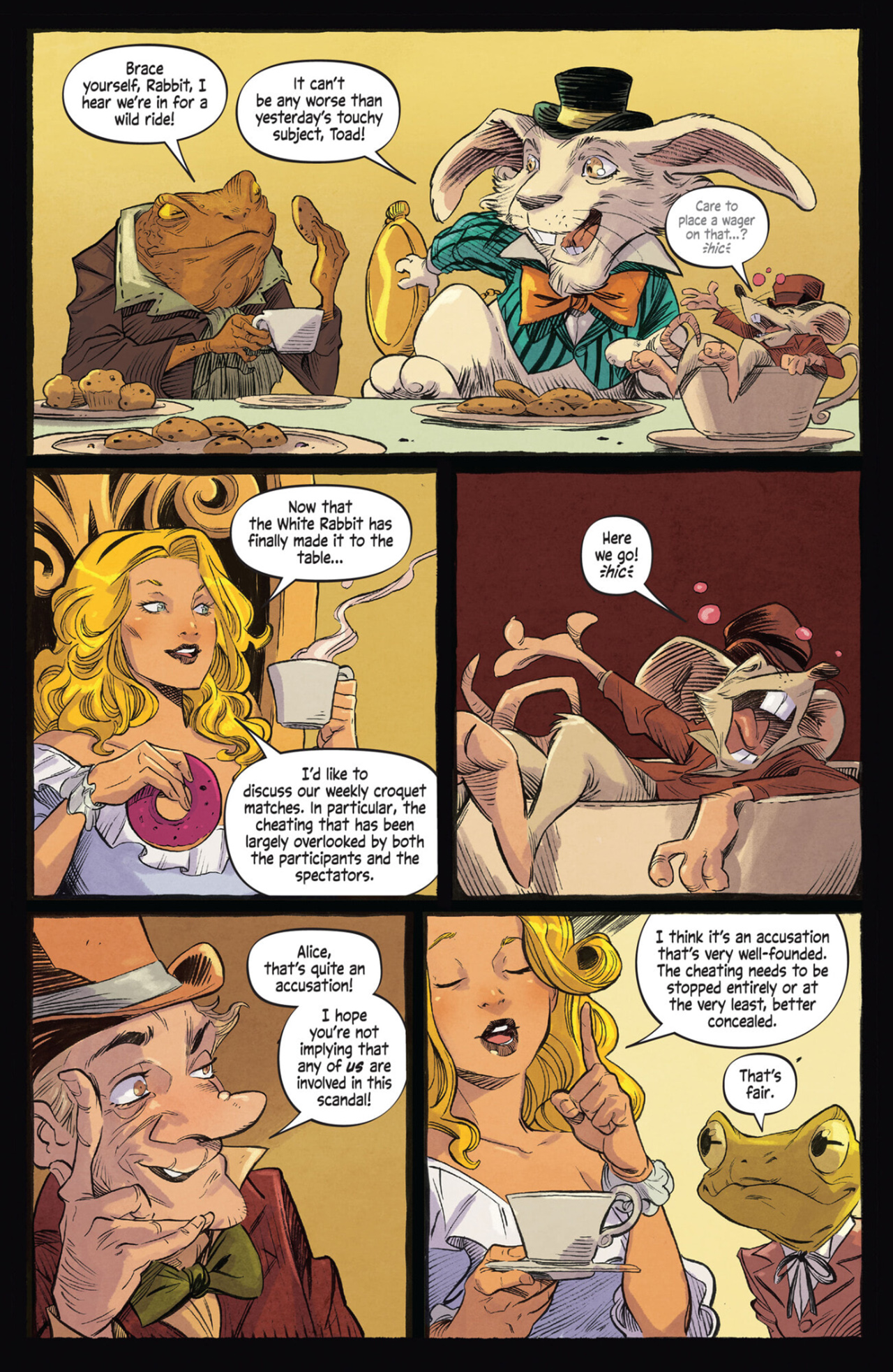 Read online Alice Never After comic -  Issue #1 - 6