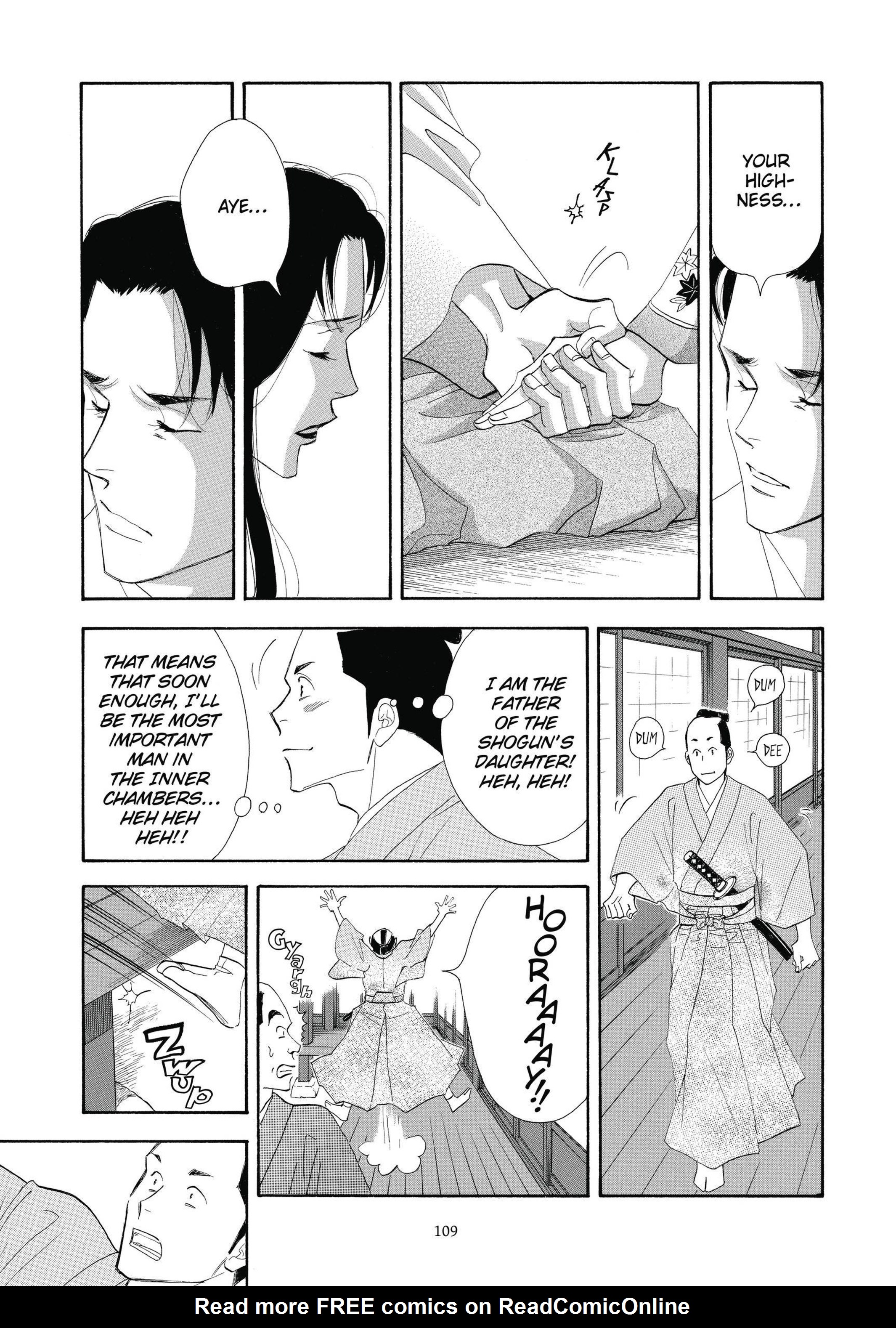 Read online Ōoku: The Inner Chambers comic -  Issue # TPB 3 - 109