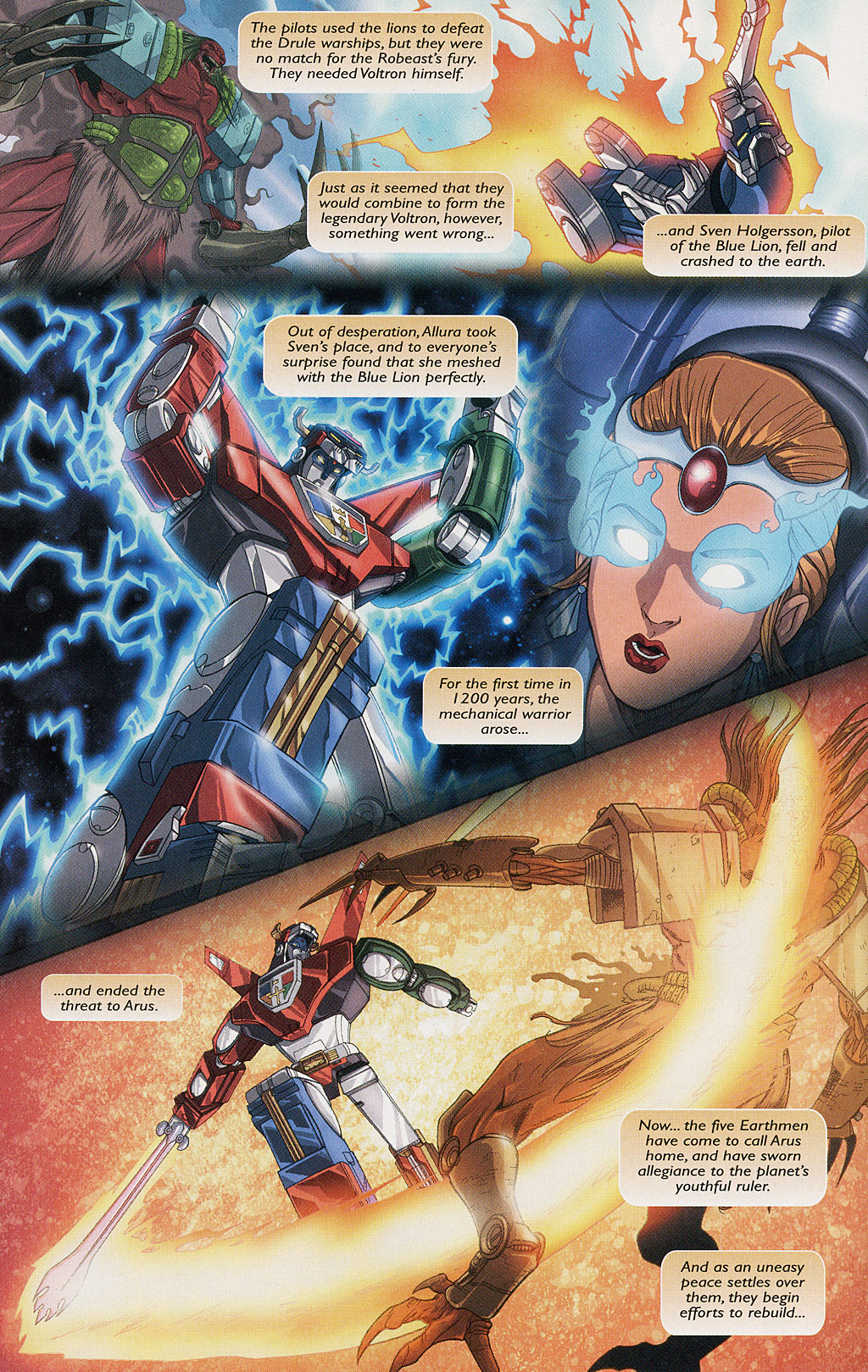 Read online Voltron: Defender of the Universe comic -  Issue #1 - 4