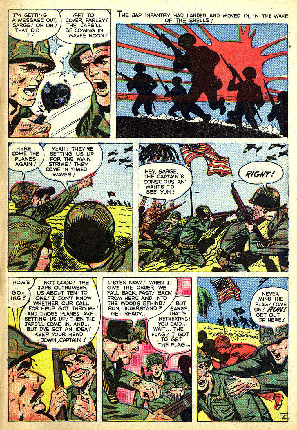 Read online Marines in Action comic -  Issue #14 - 31