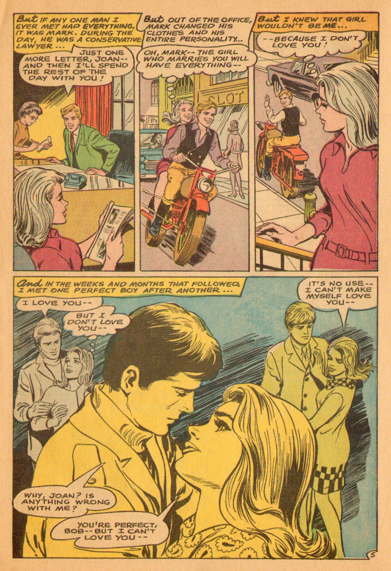 Read online Young Romance comic -  Issue #150 - 7