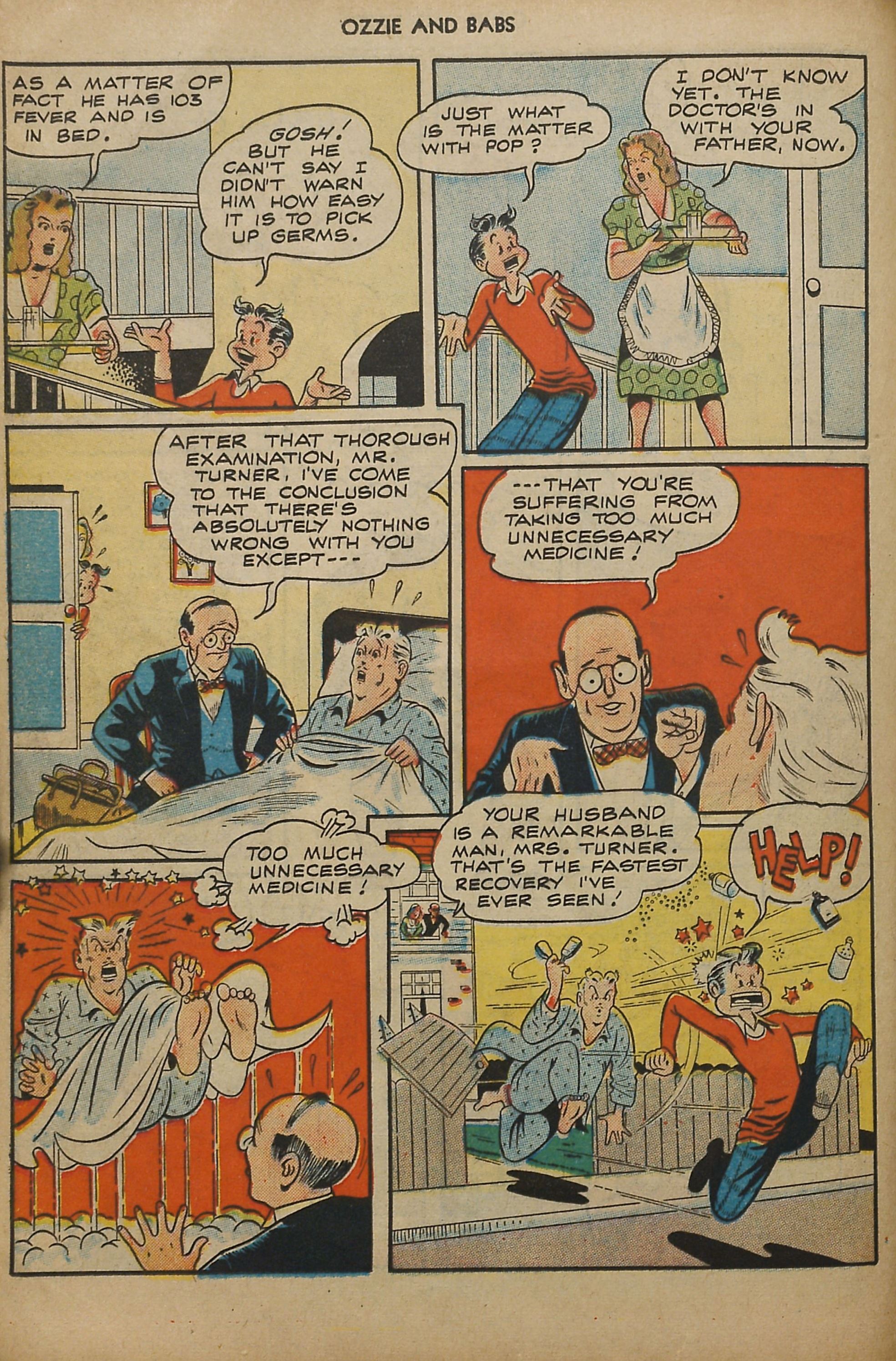 Read online Ozzie And Babs comic -  Issue #5 - 24