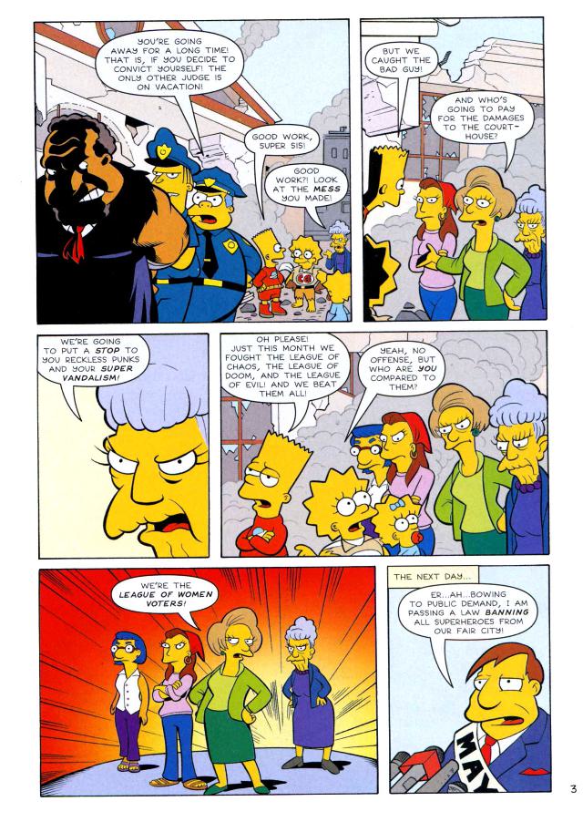 Read online Bongo Comics Free-For-All! comic -  Issue #2008 - 4