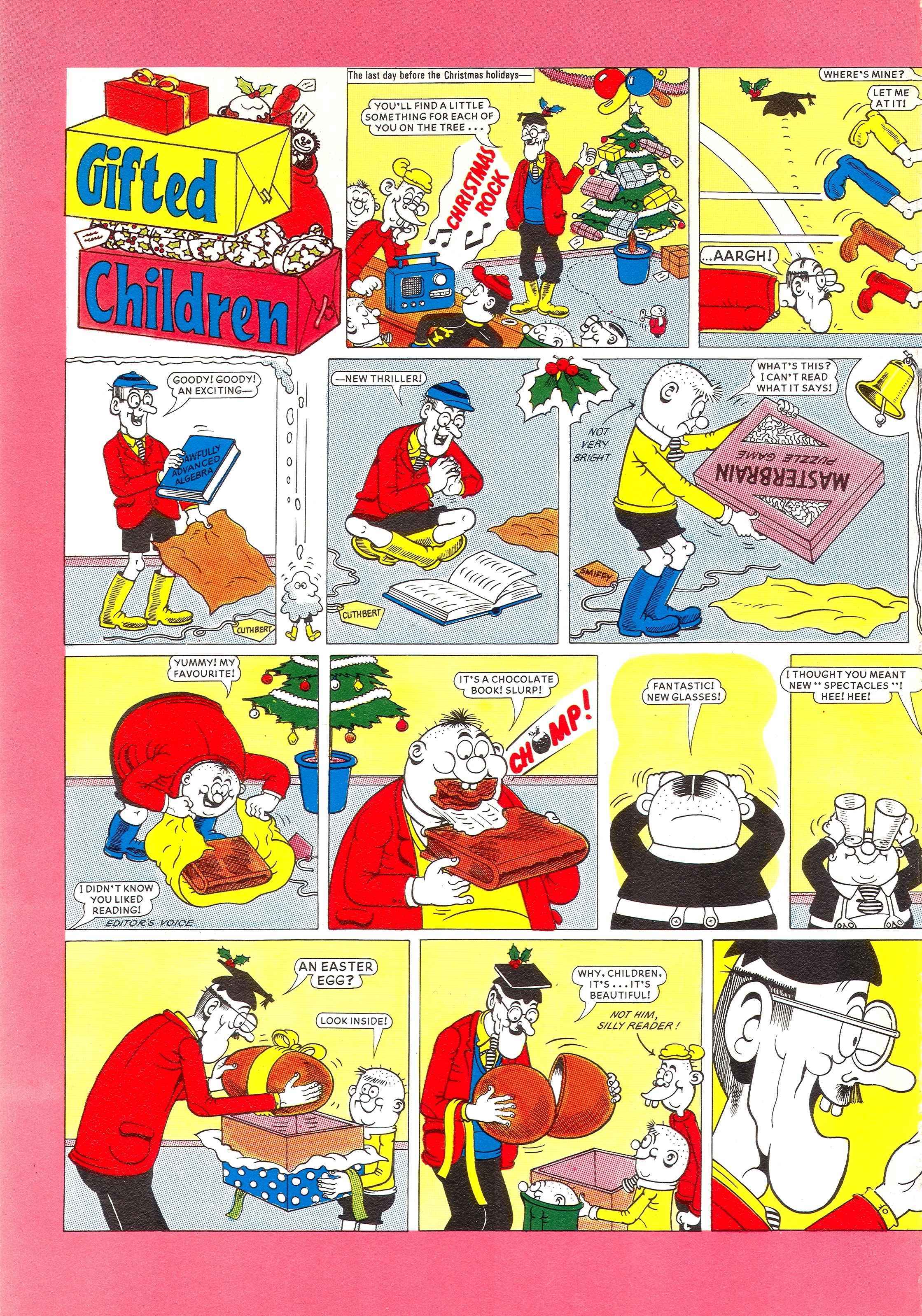 Read online Bash Street Kids comic -  Issue #1989 - 90