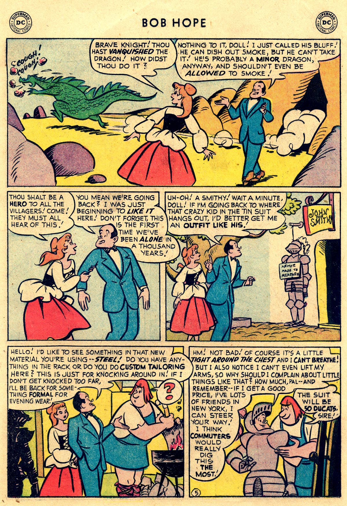 Read online The Adventures of Bob Hope comic -  Issue #37 - 17
