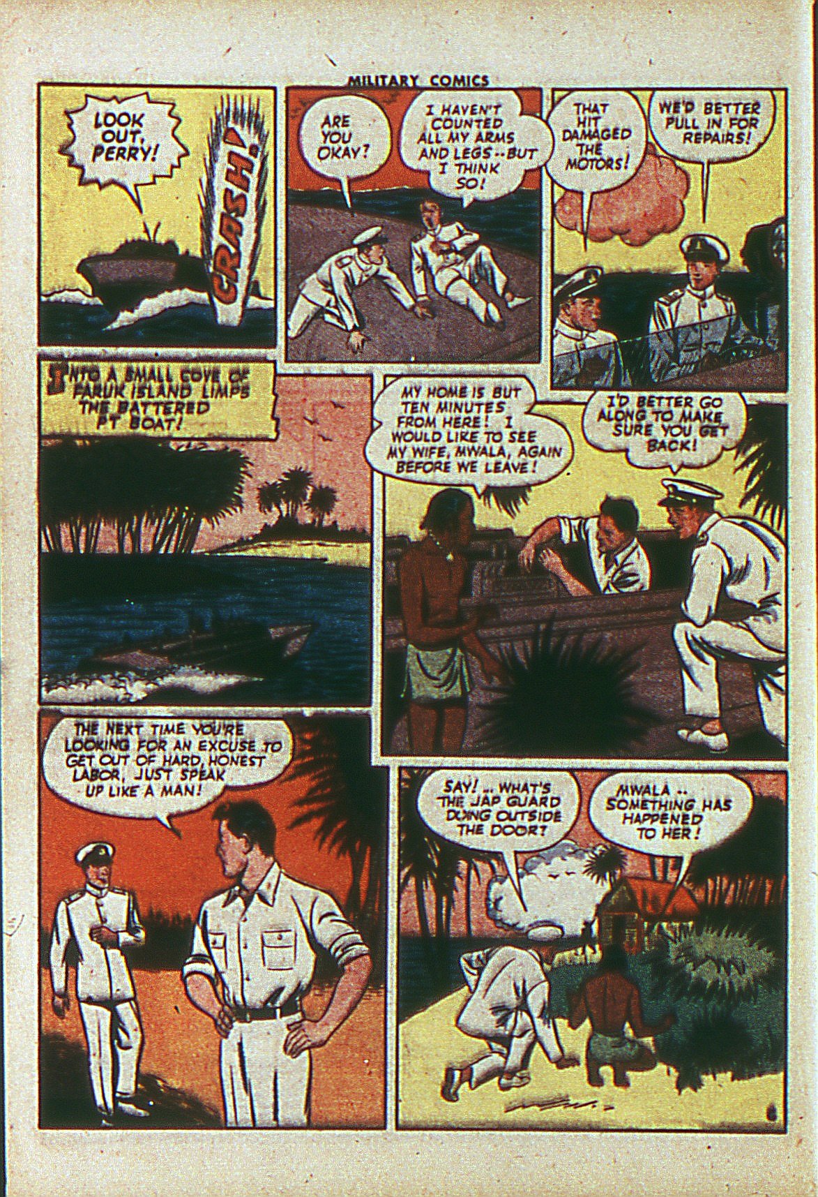 Read online Military Comics comic -  Issue #27 - 45