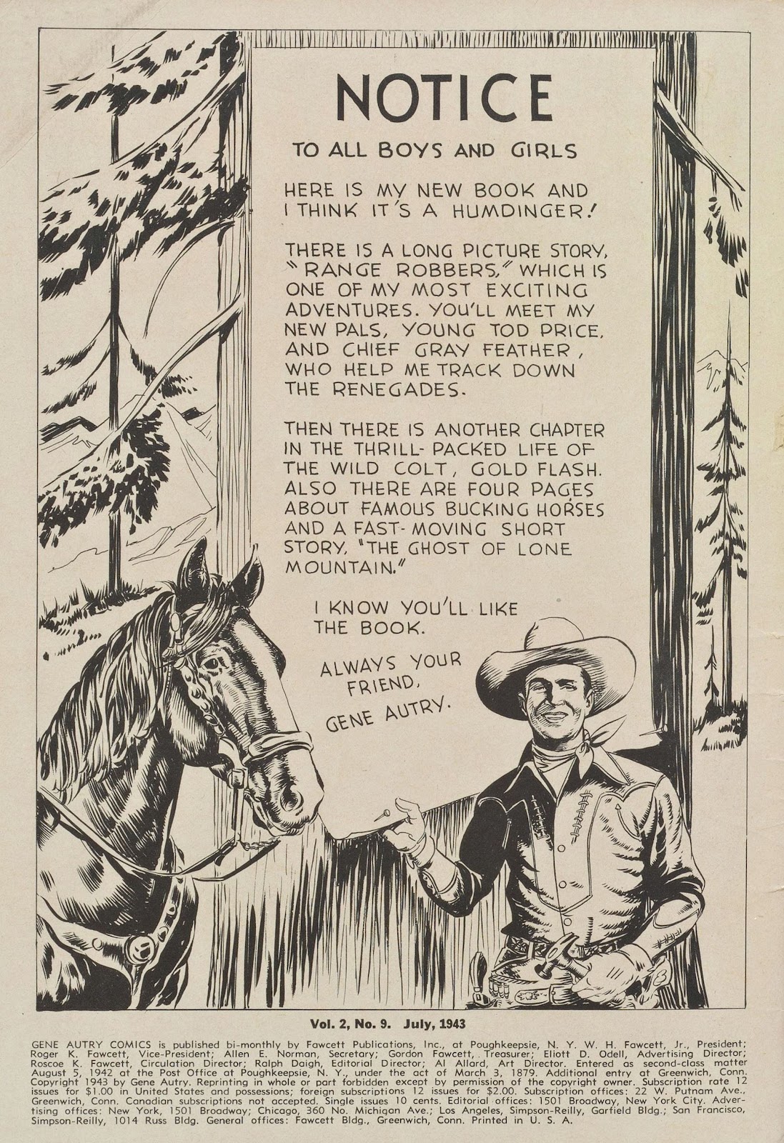 Gene Autry Comics issue 9 - Page 2