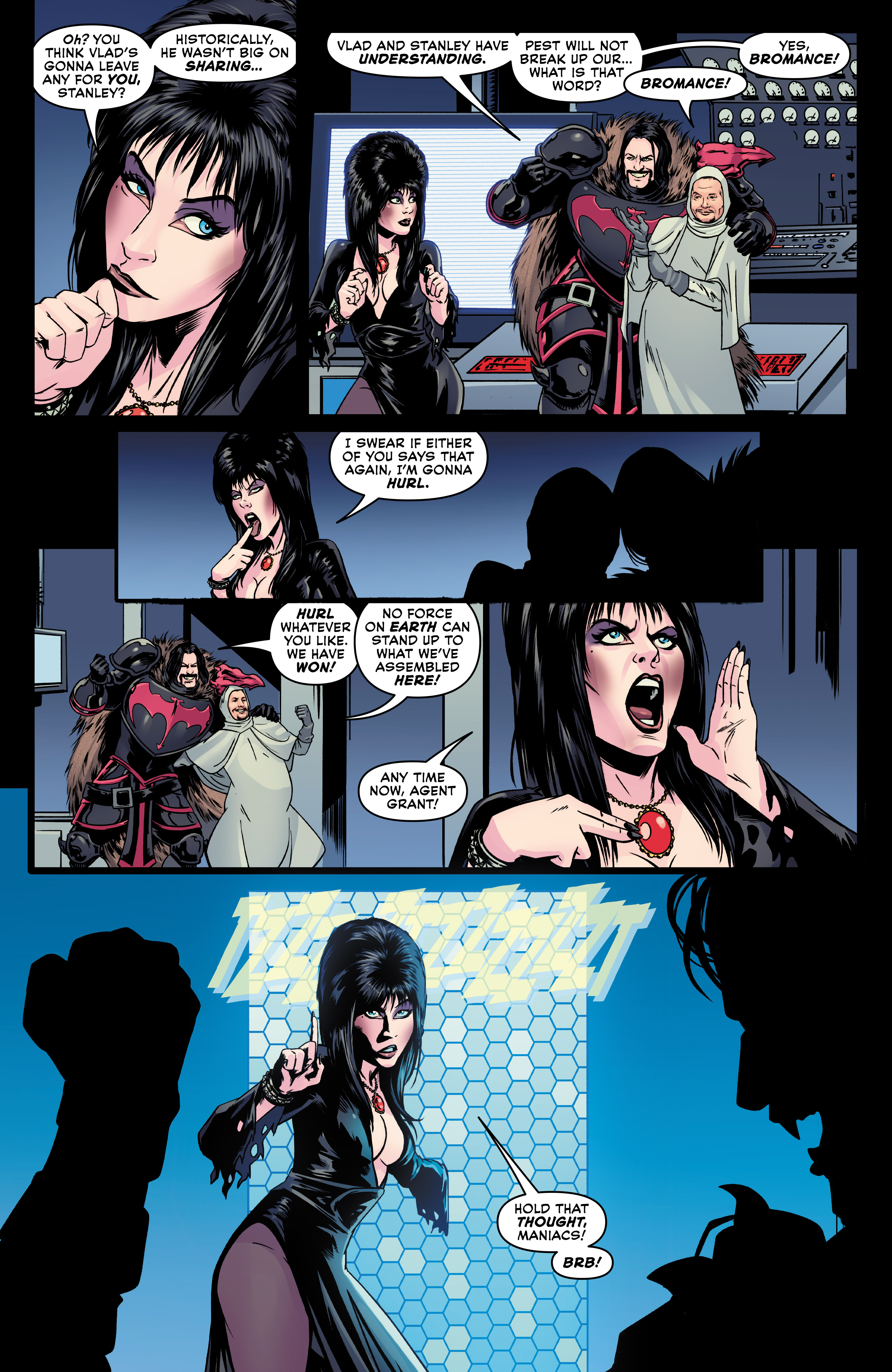 Read online Elvira in Monsterland comic -  Issue #4 - 16