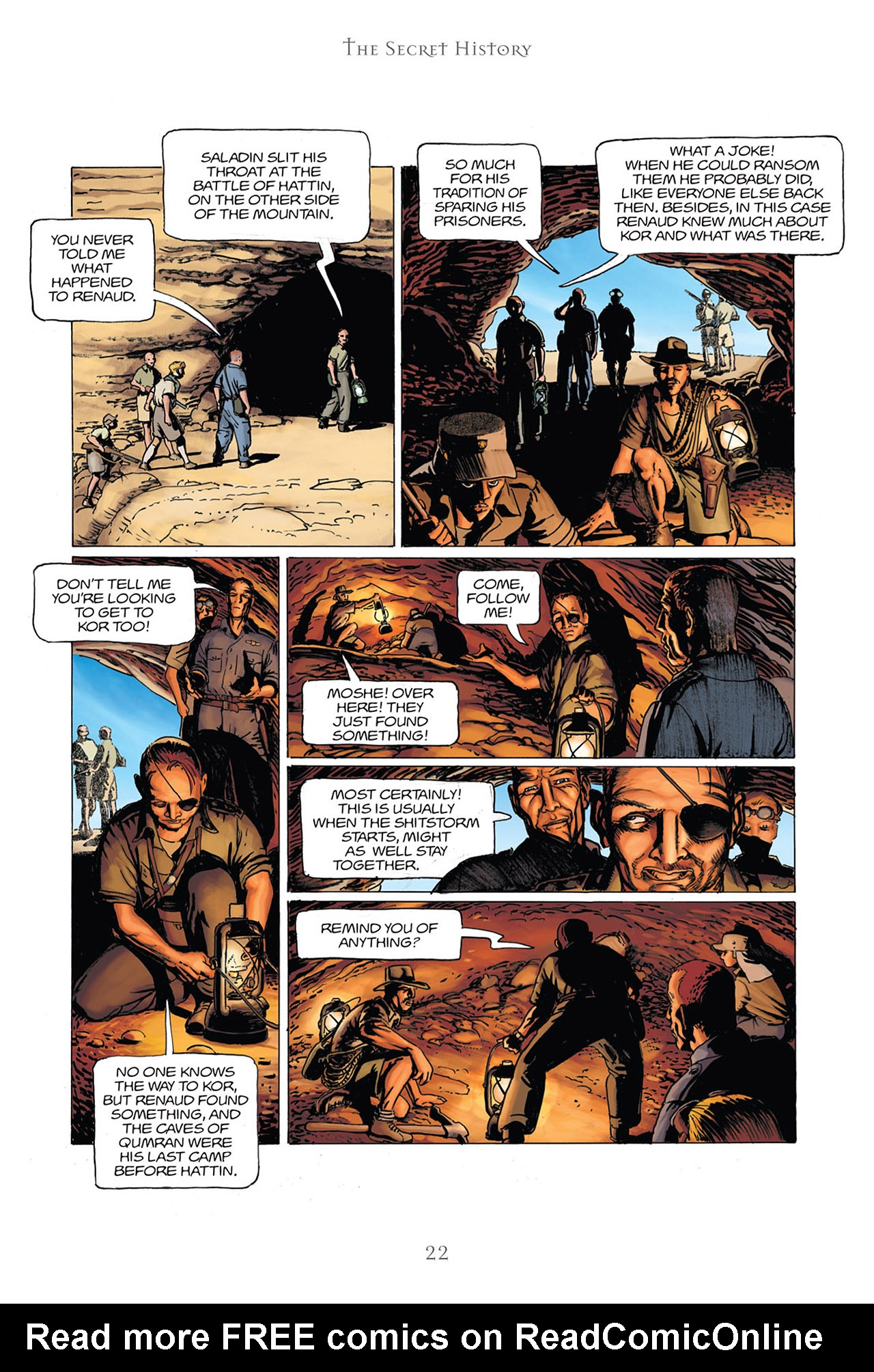 Read online The Secret History comic -  Issue #16 - 23