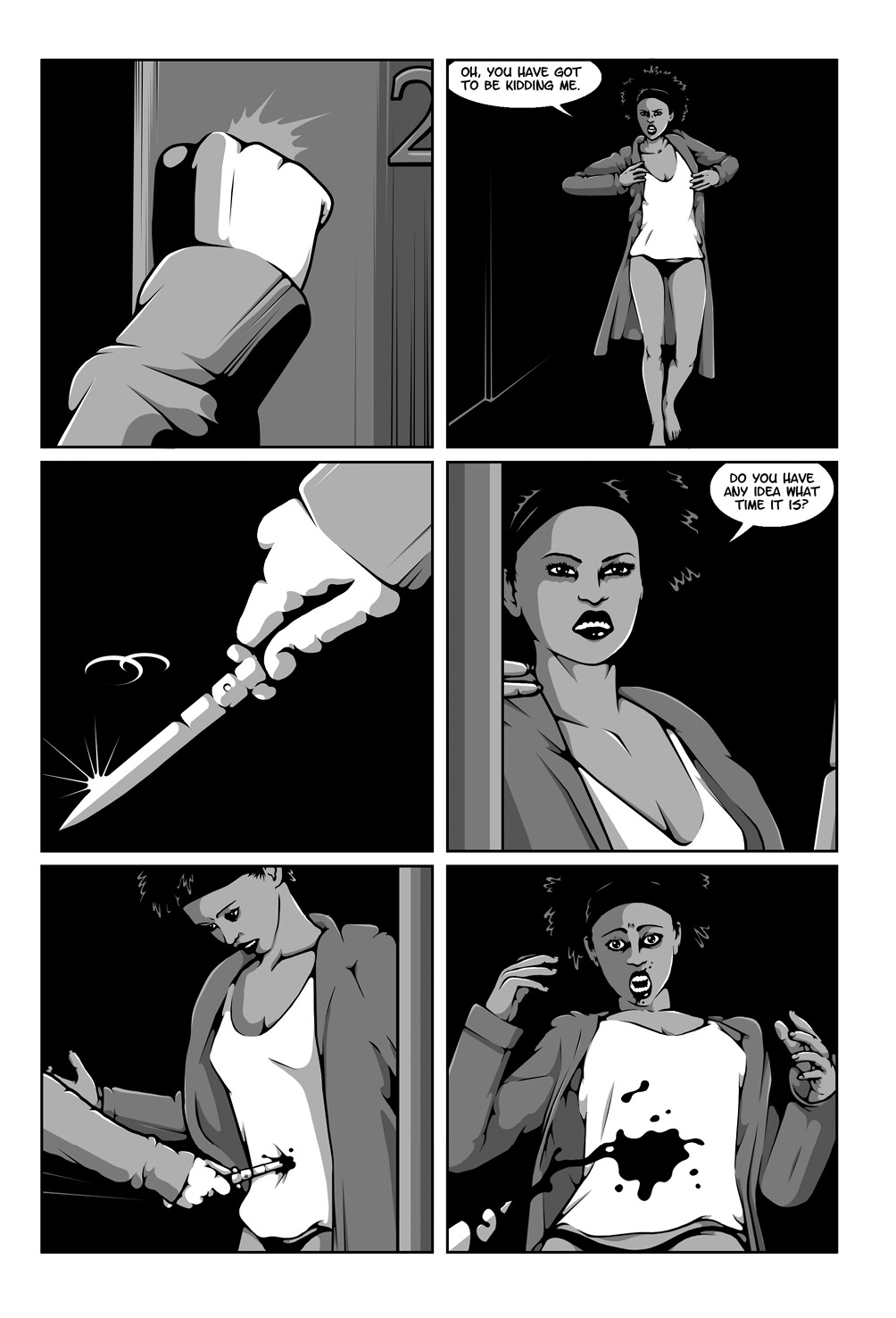 Read online Hollow Girl comic -  Issue #4 - 4