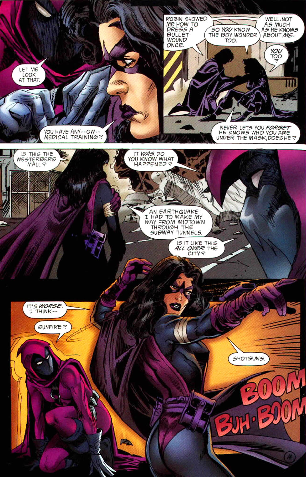 Read online Batman: Spoiler/Huntress: Blunt Trauma comic -  Issue # Full - 15