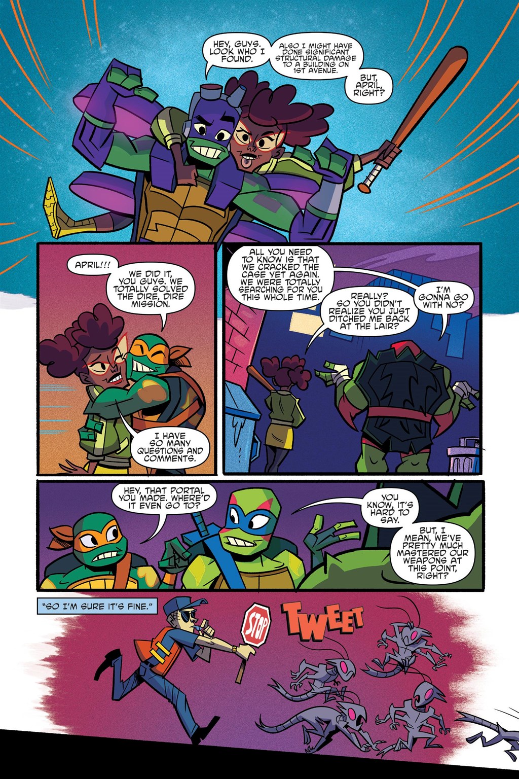Read online Rise of the Teenage Mutant Ninja Turtles: The Complete Adventures comic -  Issue # TPB (Part 1) - 38